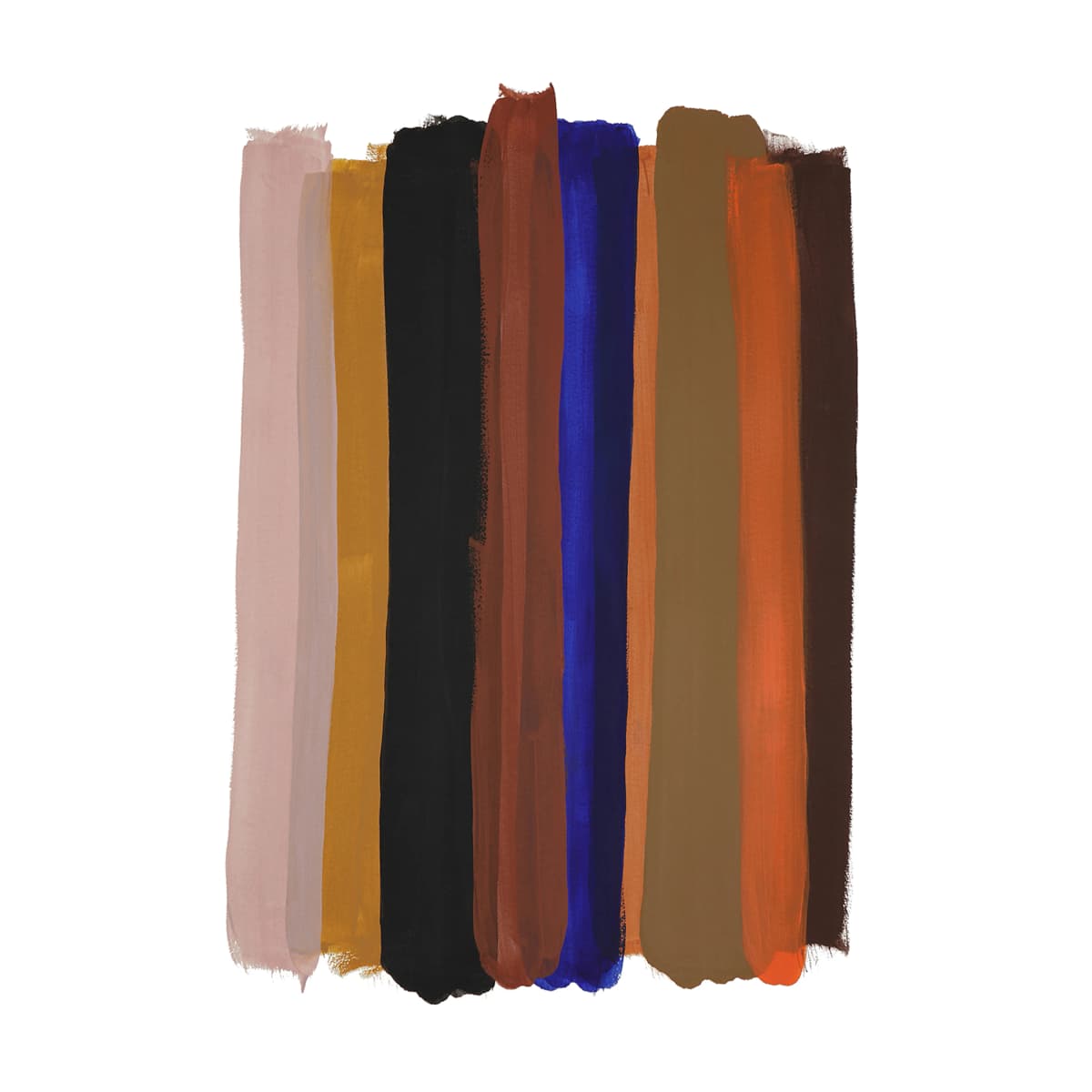 Stripes plakat, 50 x 70 cm