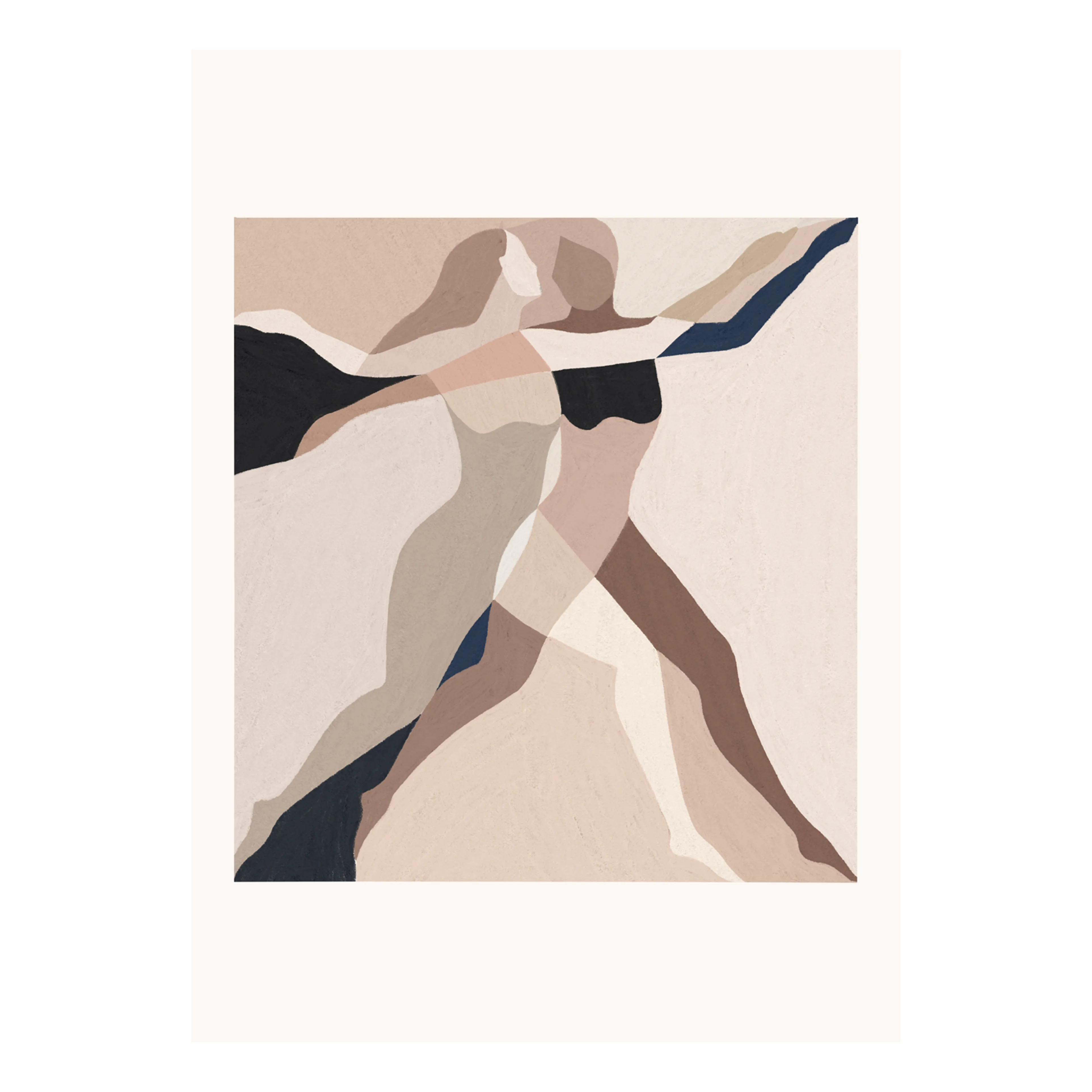 Two Dancers poster, 50x70 cm