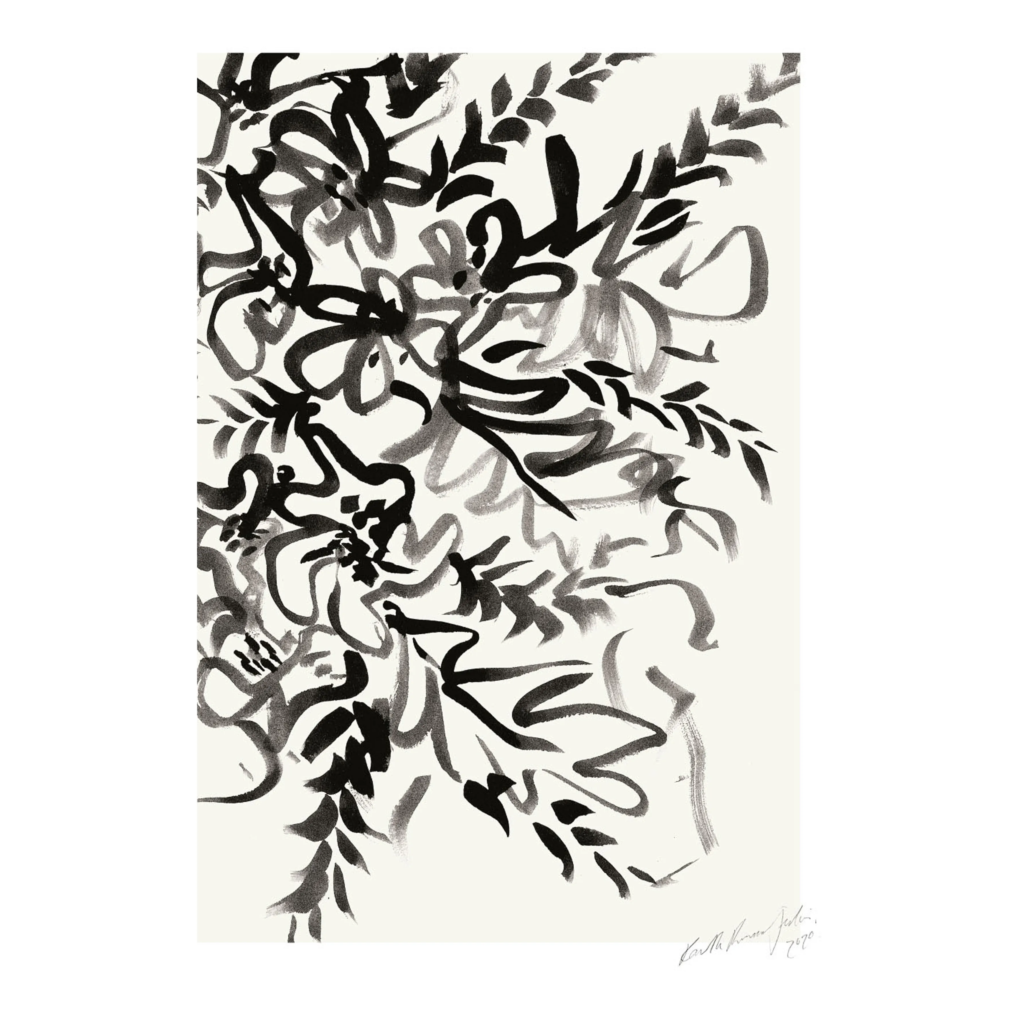 Writing poster, 30x40 cm