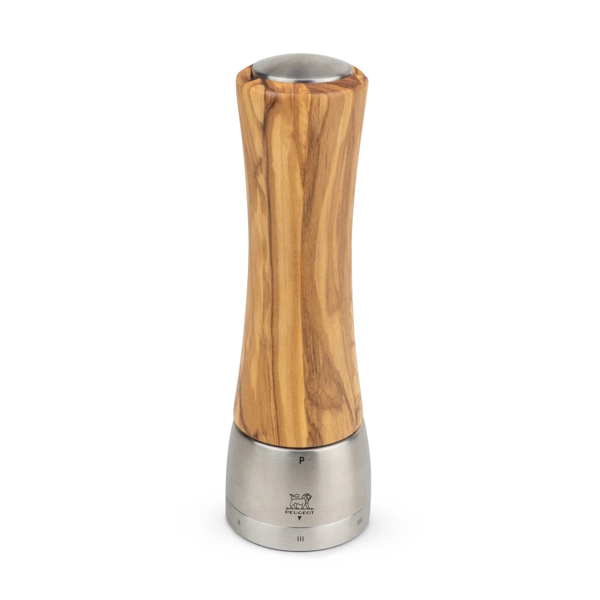 Madras pepperkvern 21 cm, Oliventre-rustfritt stål