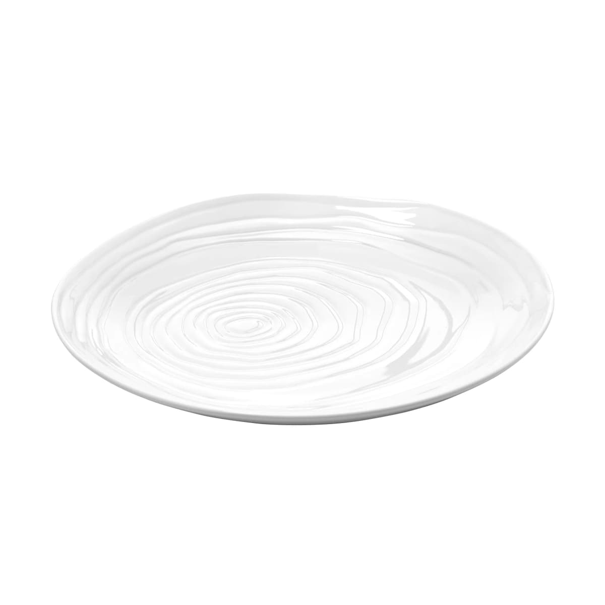 Boulogne tallerken 26,5 cm, Hvit