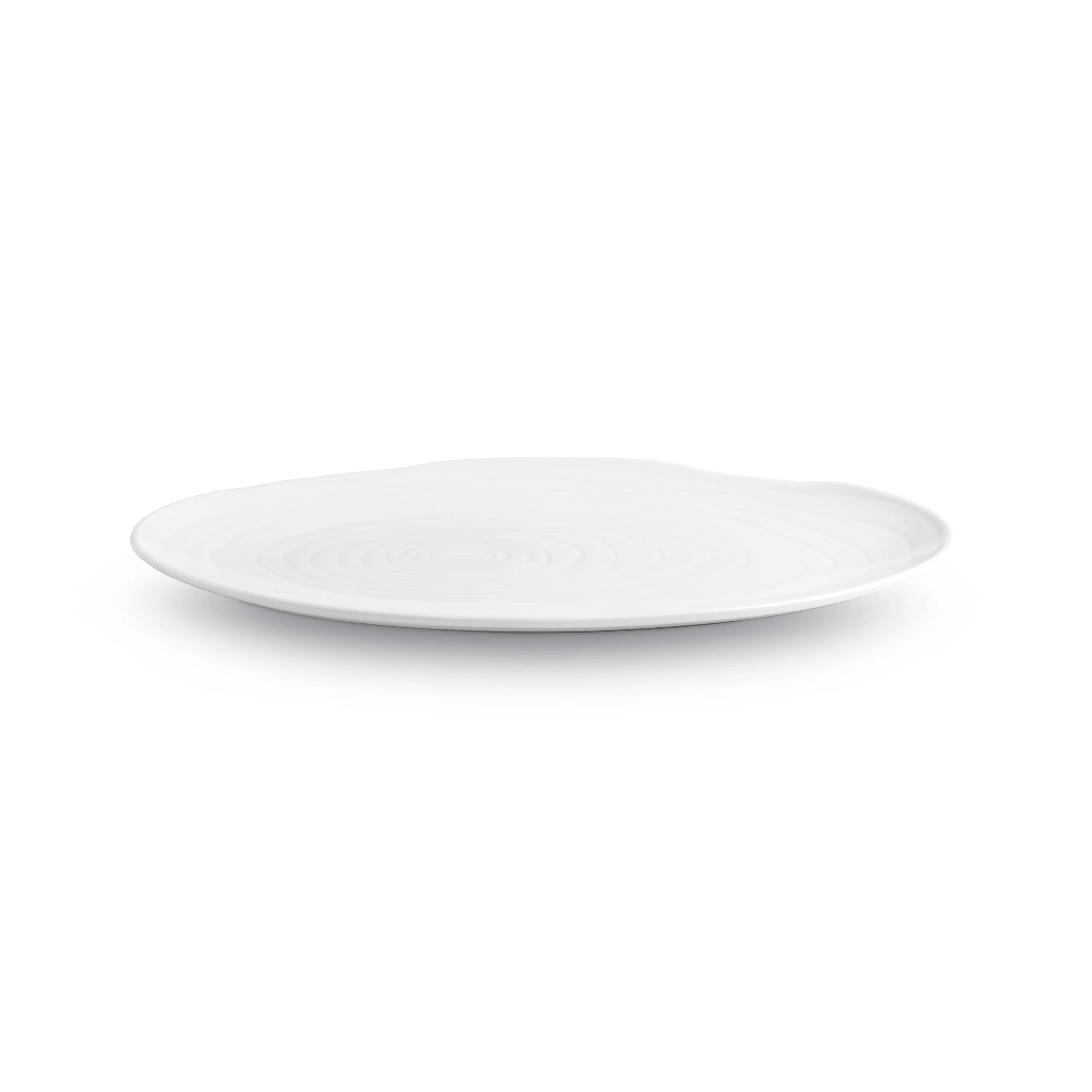 Boulogne tallerken oval 11,5x18 cm, Hvit