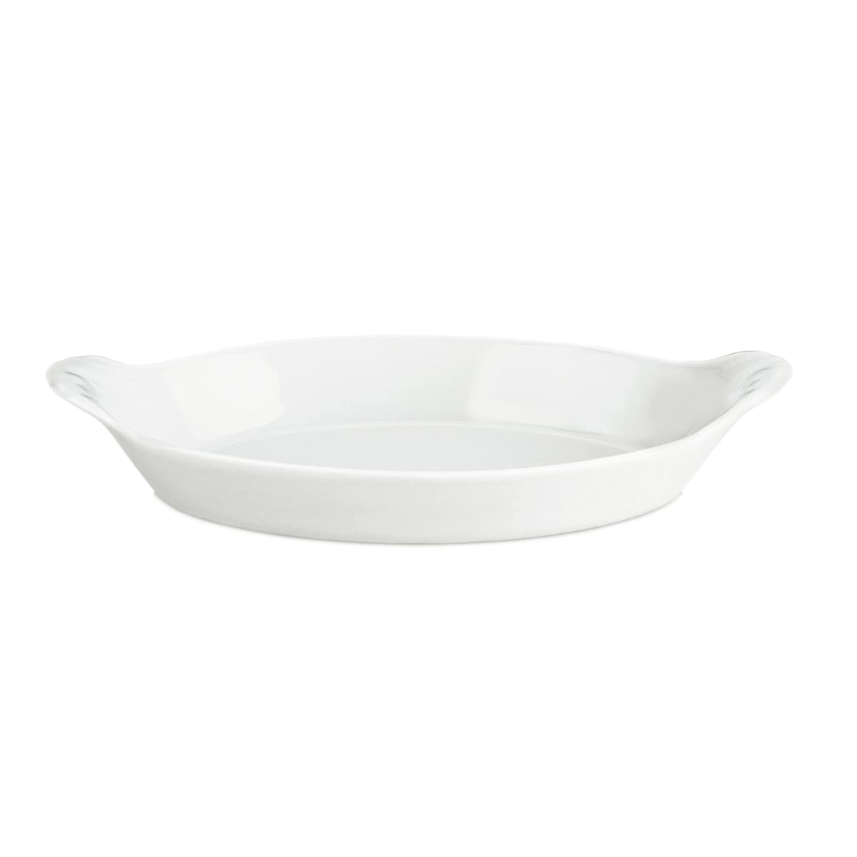 Pillivuyt serveringstallerken oval hvit, 23x13 cm