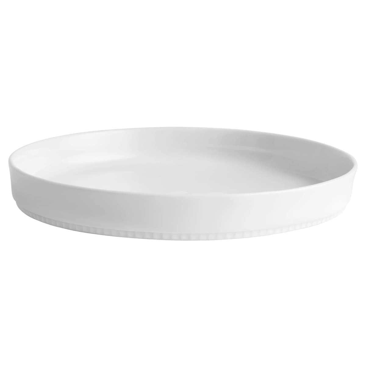 Toulouse pastatallerken rett kant Ø22 cm, Hvit