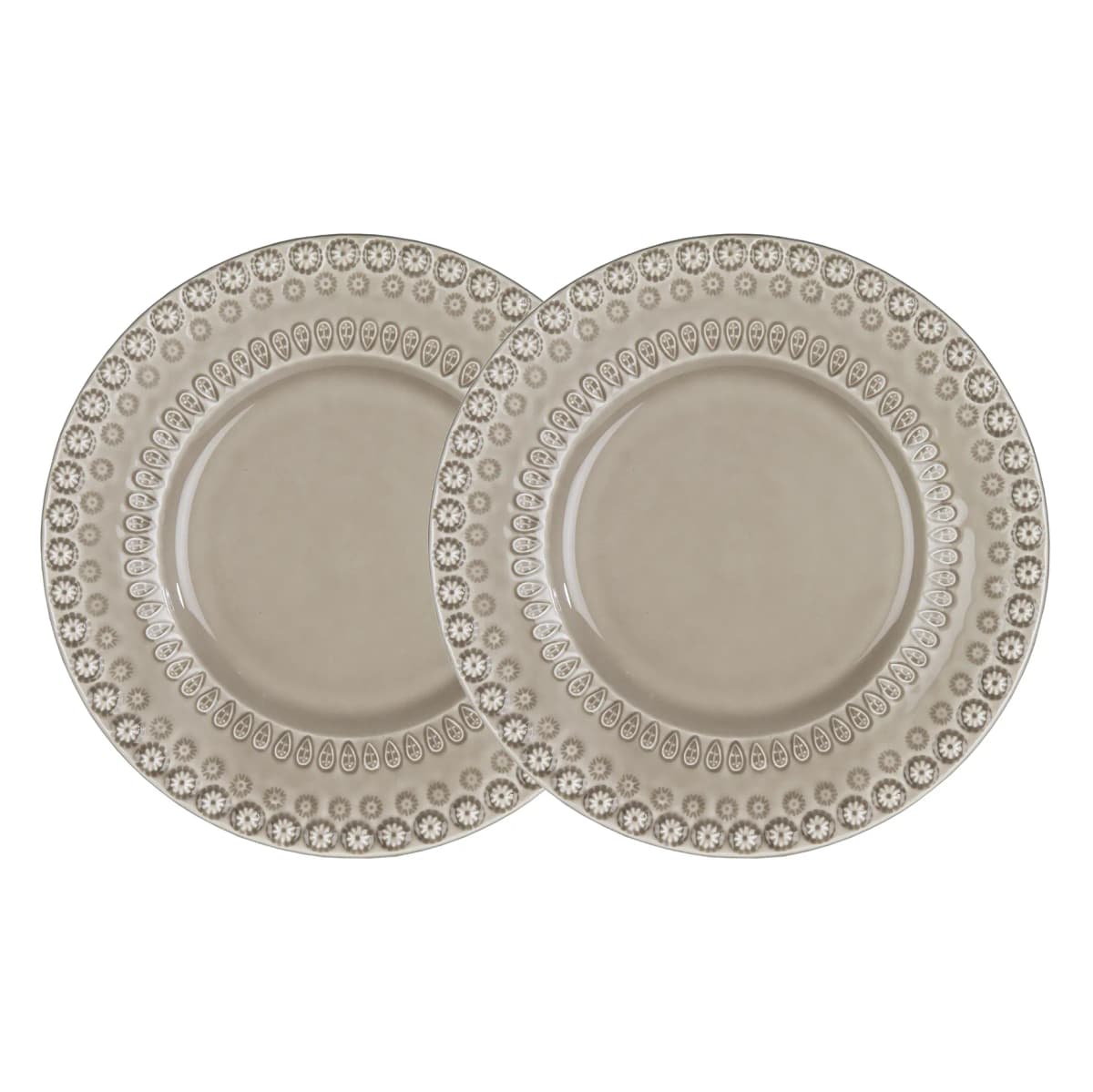 Daisy middagstallerken Ø 29 cm 2-stk., Greige (beige)