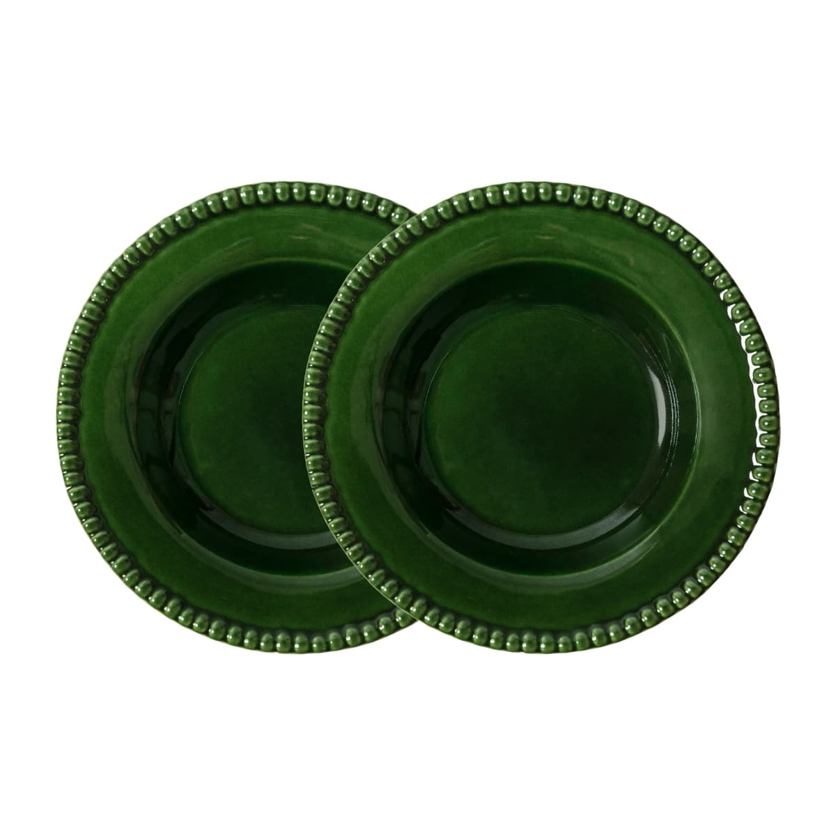 Daria dyp tallerken Ø26 cm 2-stk., Moss
