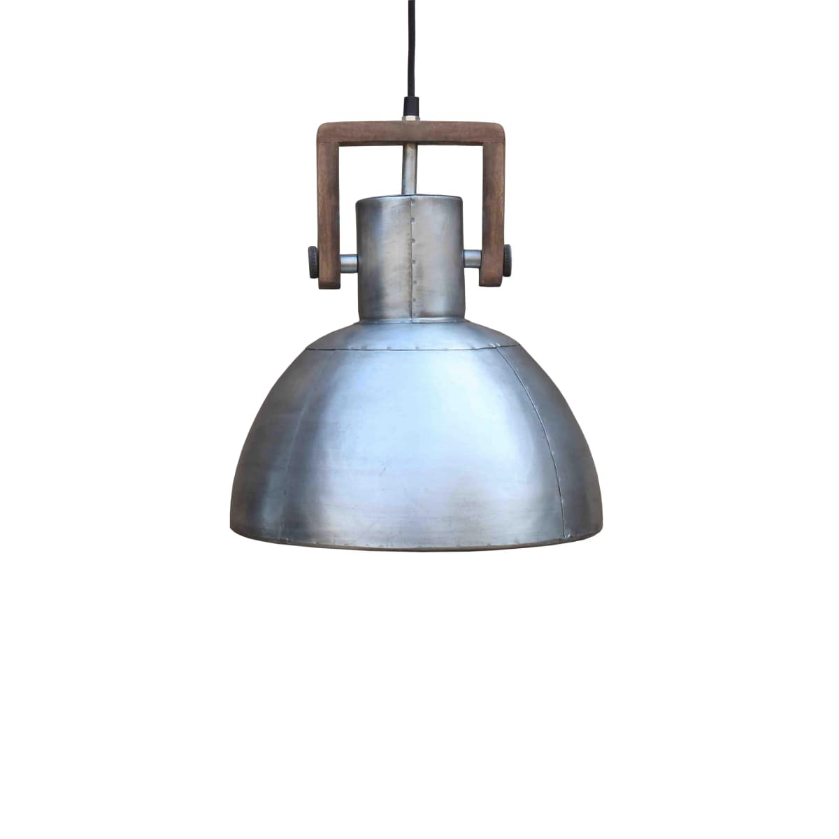 Ashby single taklampe Ø29 cm, Pale Sølv