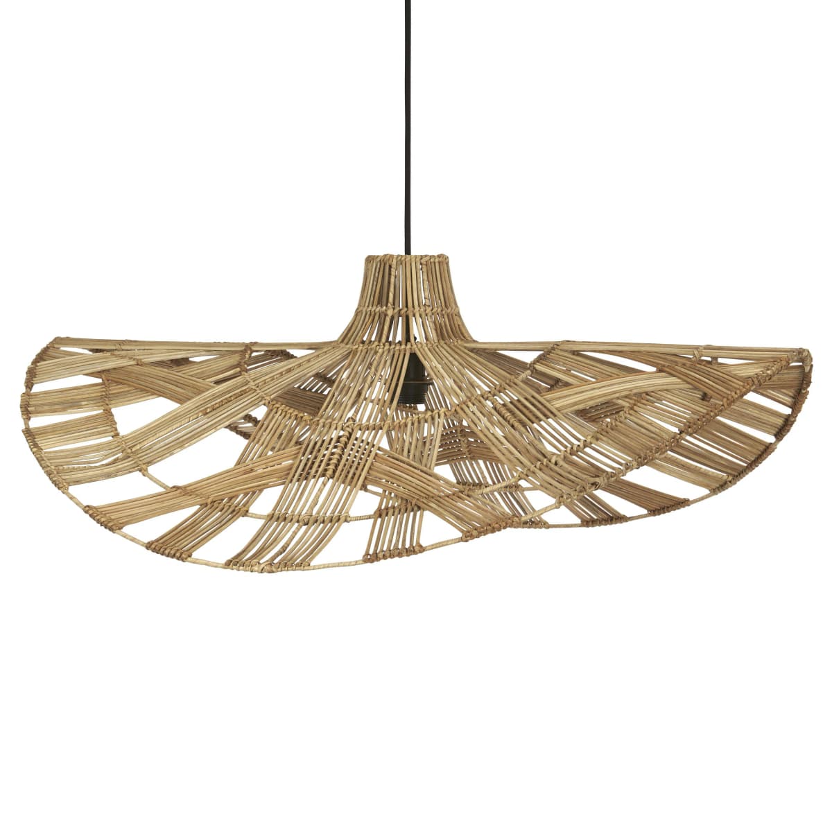Wella taklampe rotting 81 cm, Natur