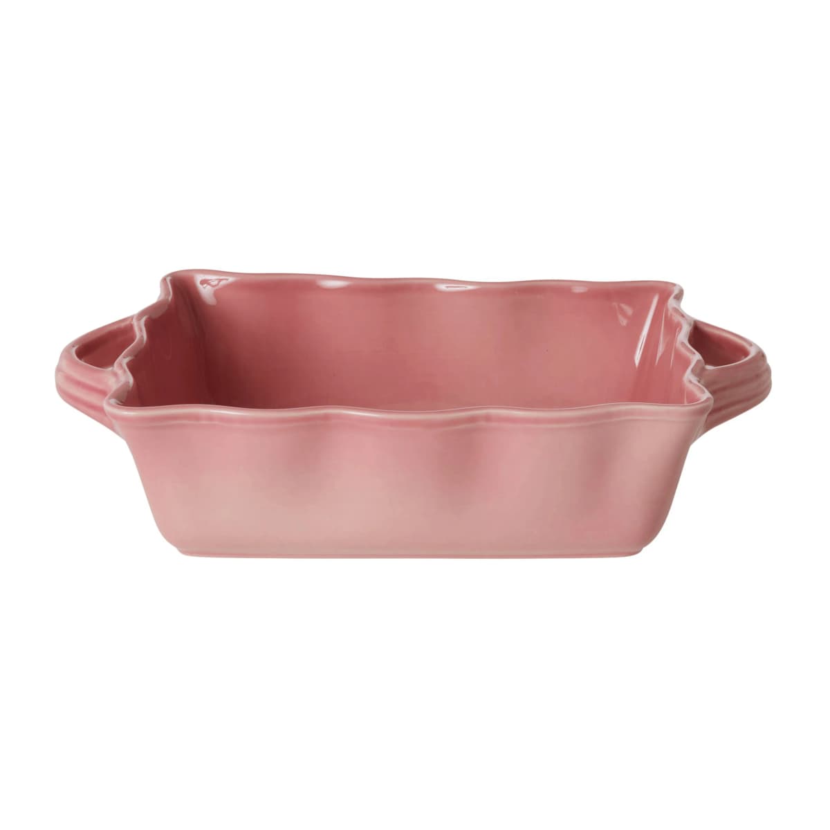 Rice ildfast form 16x25 cm, Rosa