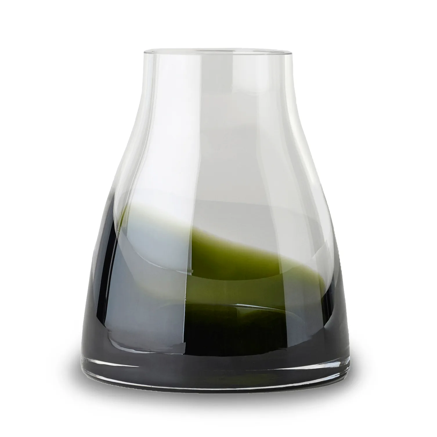 Flower vase no. 2, Moss green
