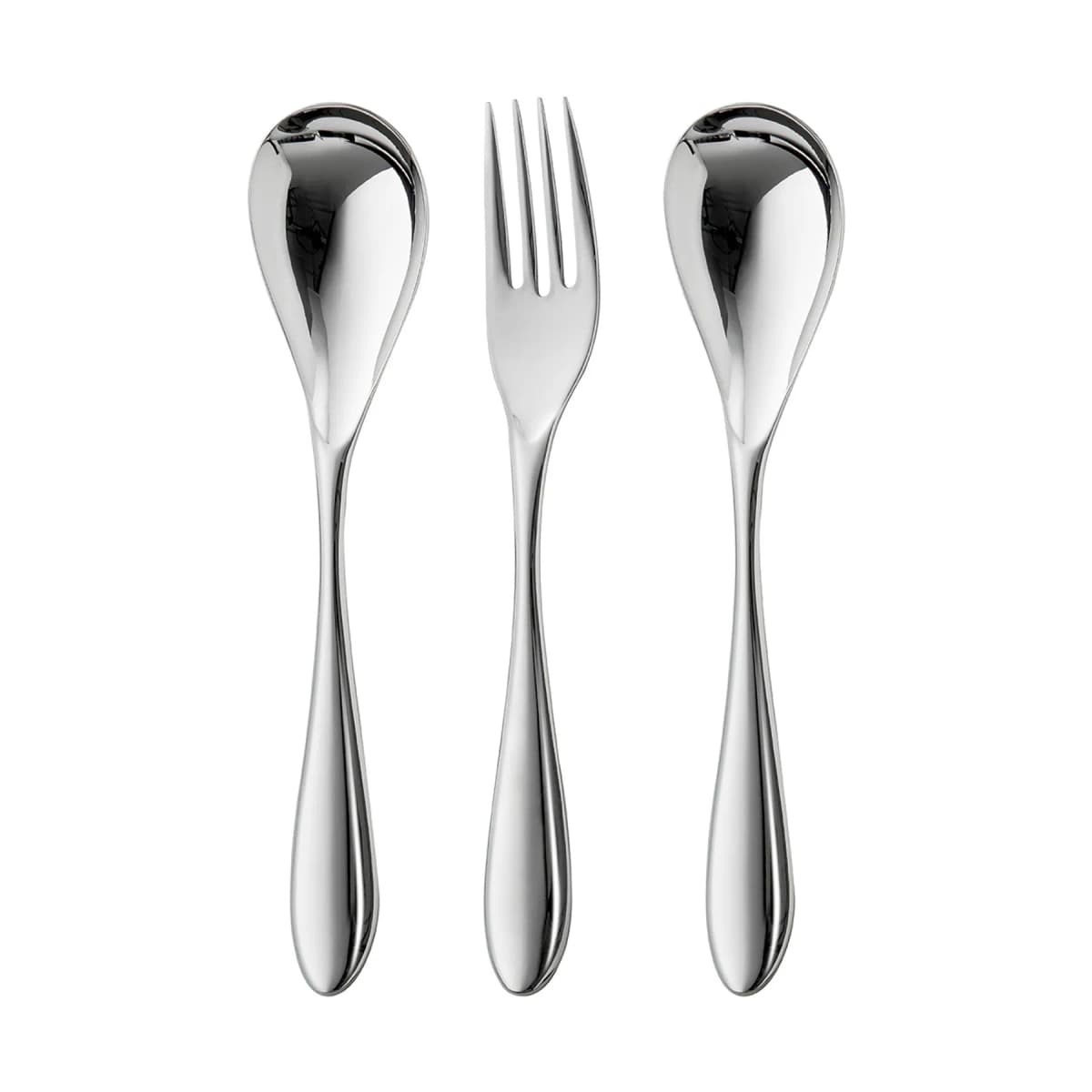 Bourton Bright serveringsbestikk 3 deler, Rustfritt stål