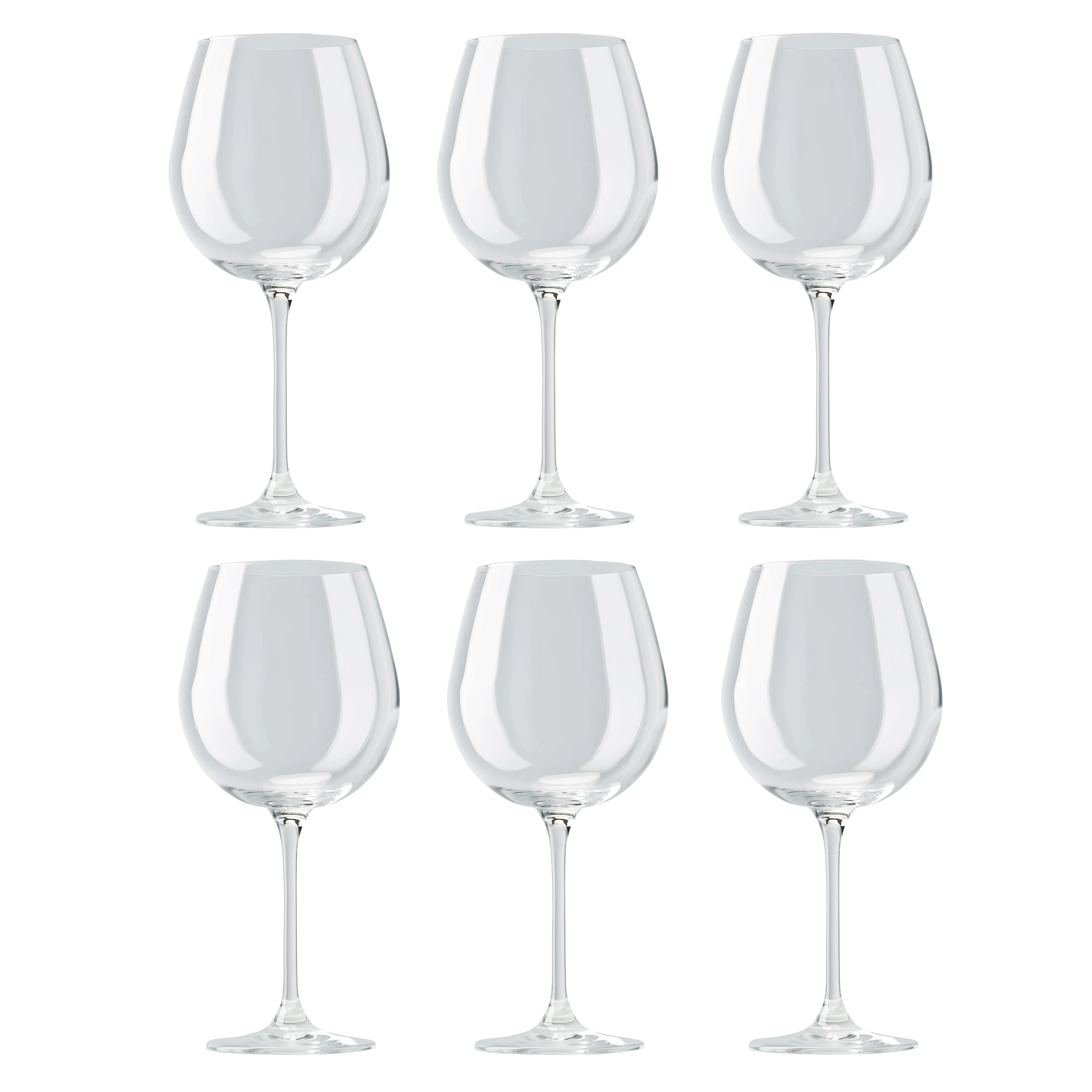 DiVino Burgundy rødvinsglass 63 cl 6-stk., Klar