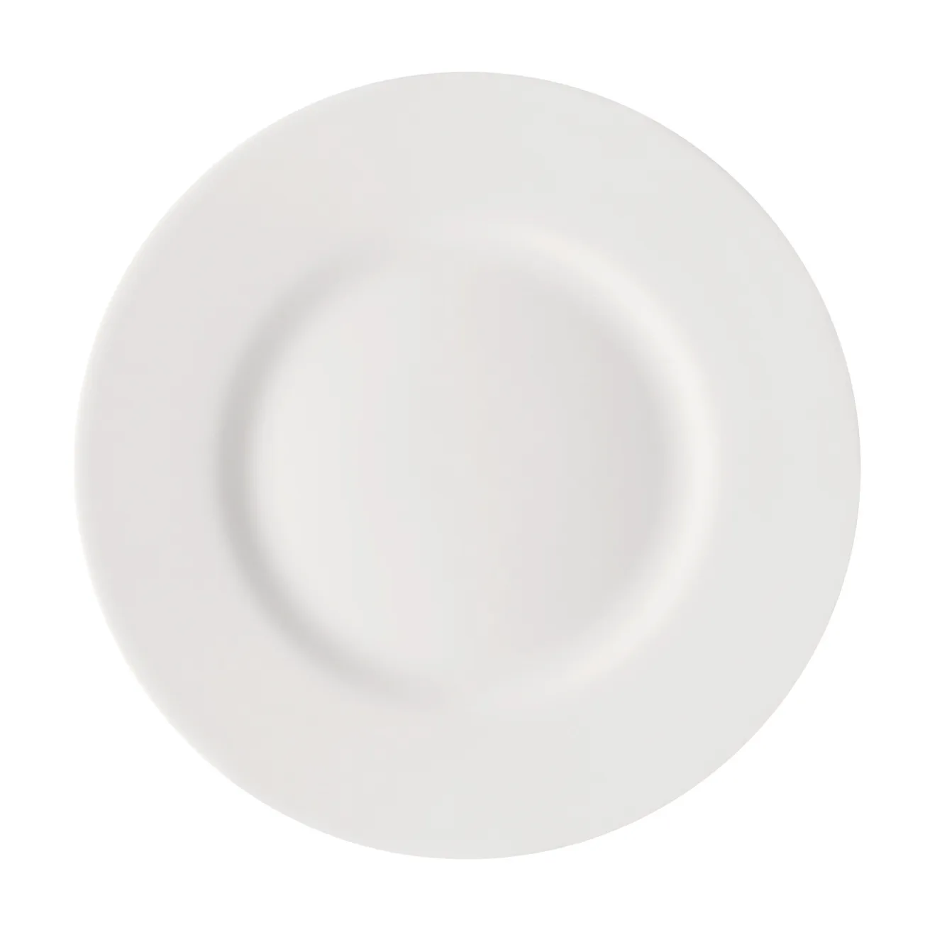 Jade Rim tallerken 23 cm, Hvit