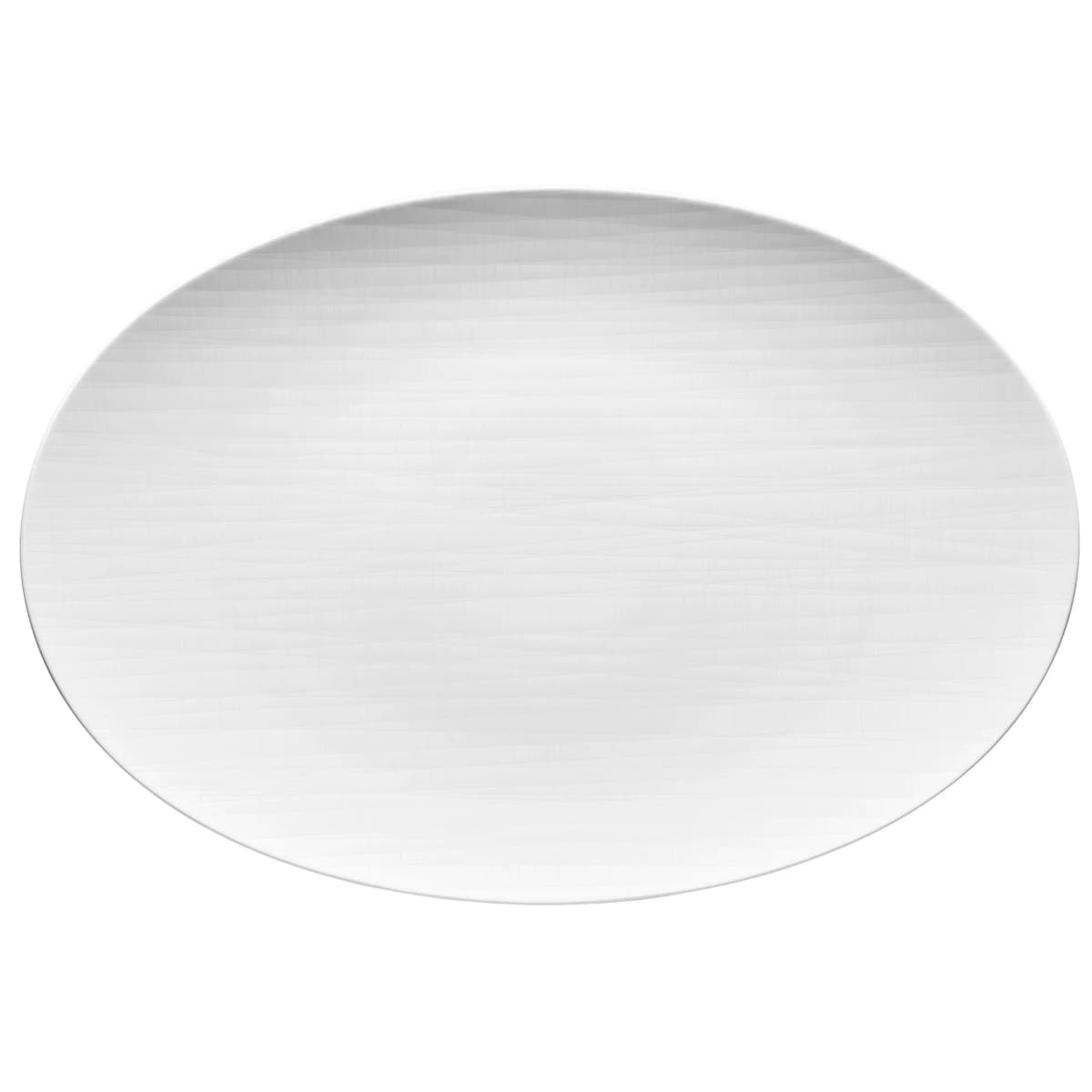 Mesh serveringsfat 38 cm, Hvit