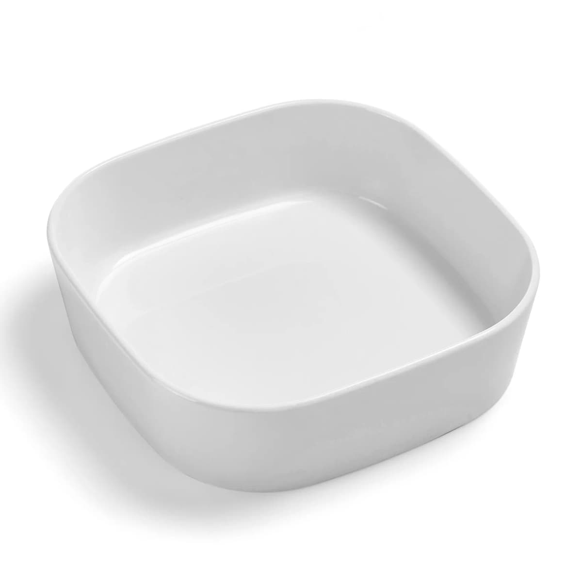 Modula ildfast fat 24x24 cm, Hvit