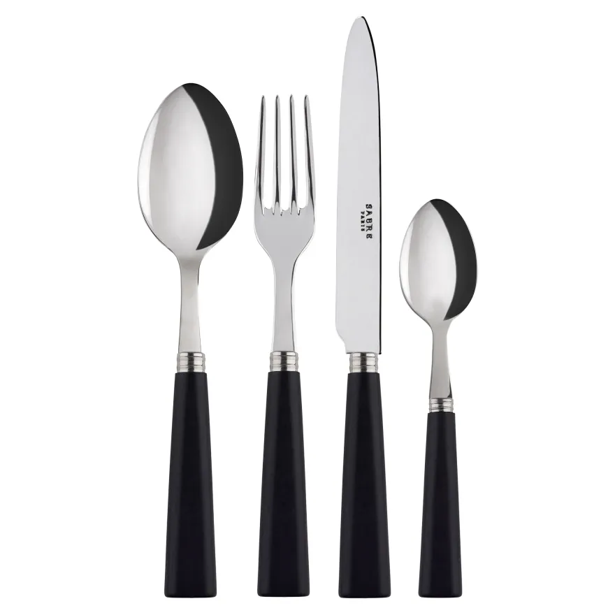 Nature bestikk 24 deler, Black wood