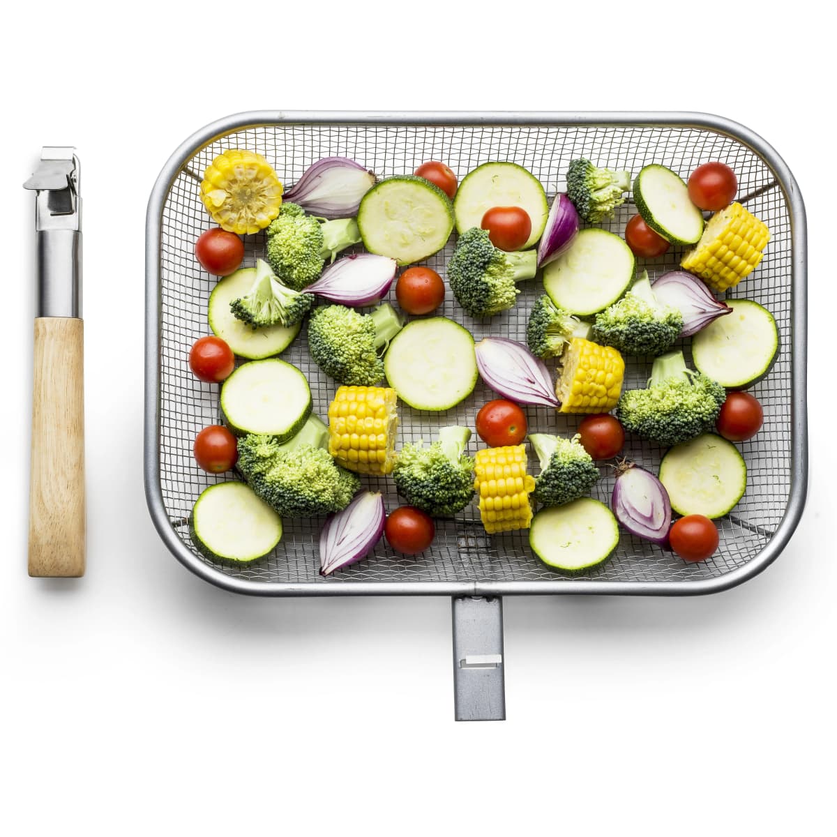 Sagaform BBQ grillkurv, rustfritt stål
