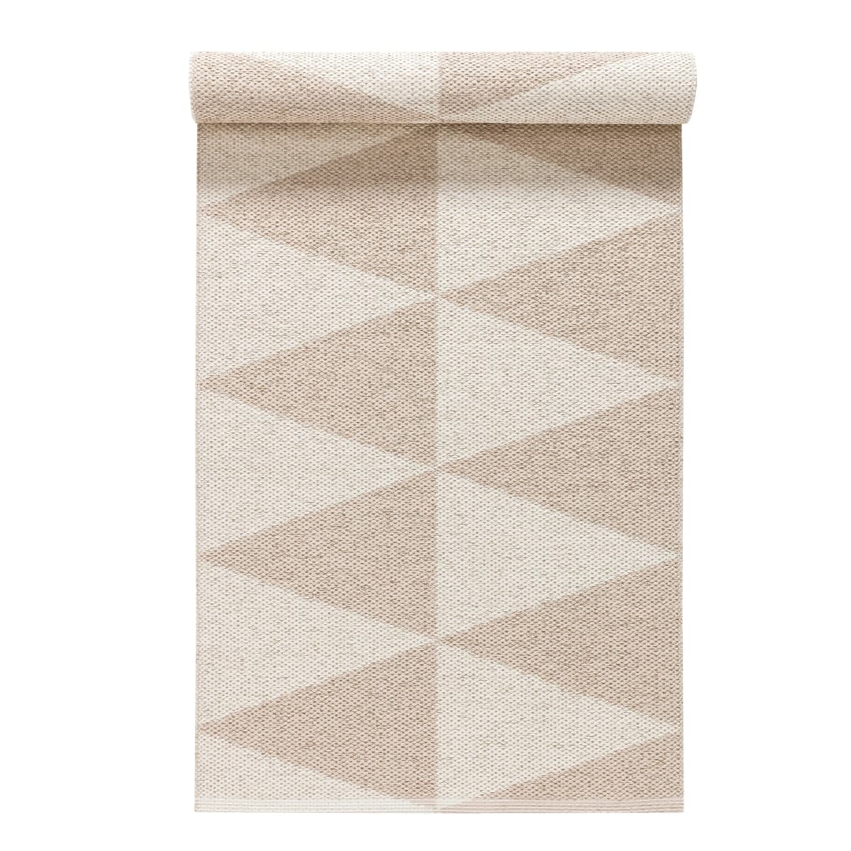 Rime gulvteppe nude (beige), 70x200 cm