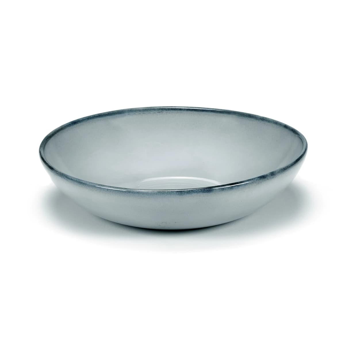 Pure Blue Glazed dyp tallerken Ø19,5 cm, Blå
