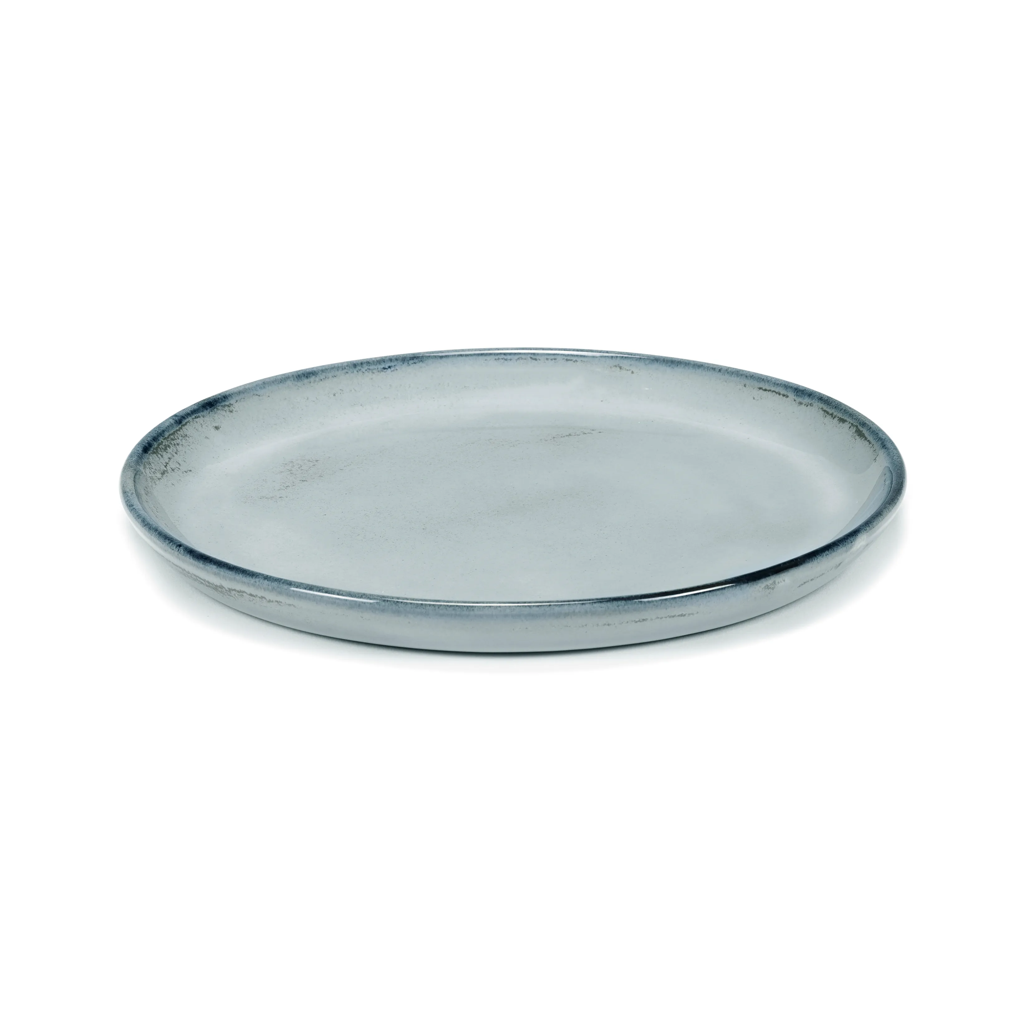 Pure Blue Glazed tallerken Ø20 cm, Blå