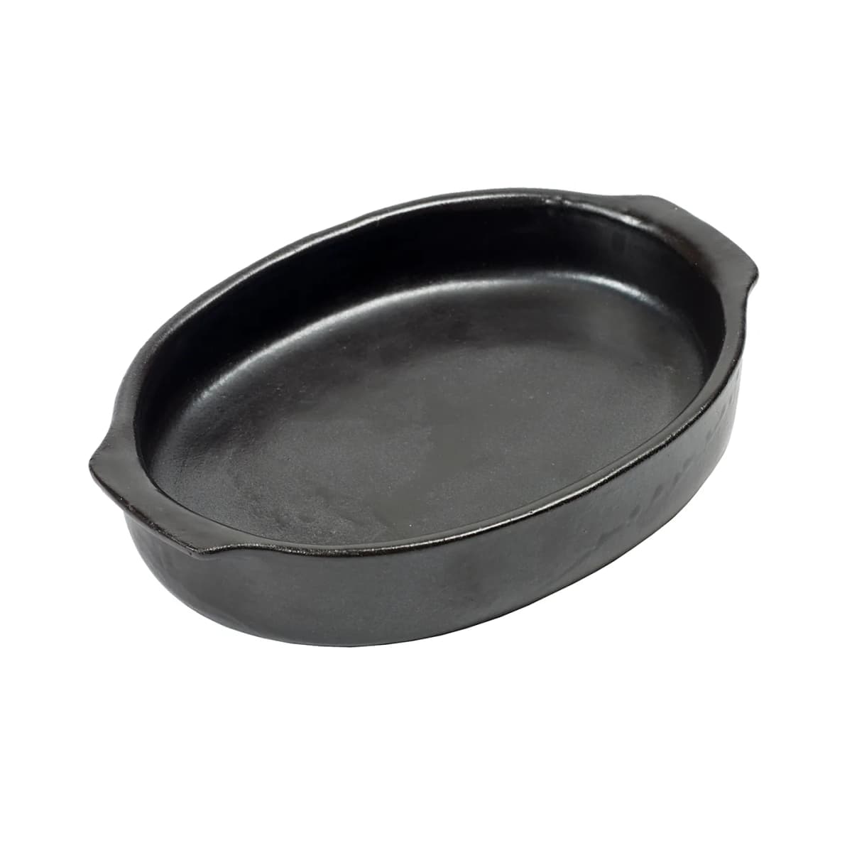 Pure oval ildfast form S, Black