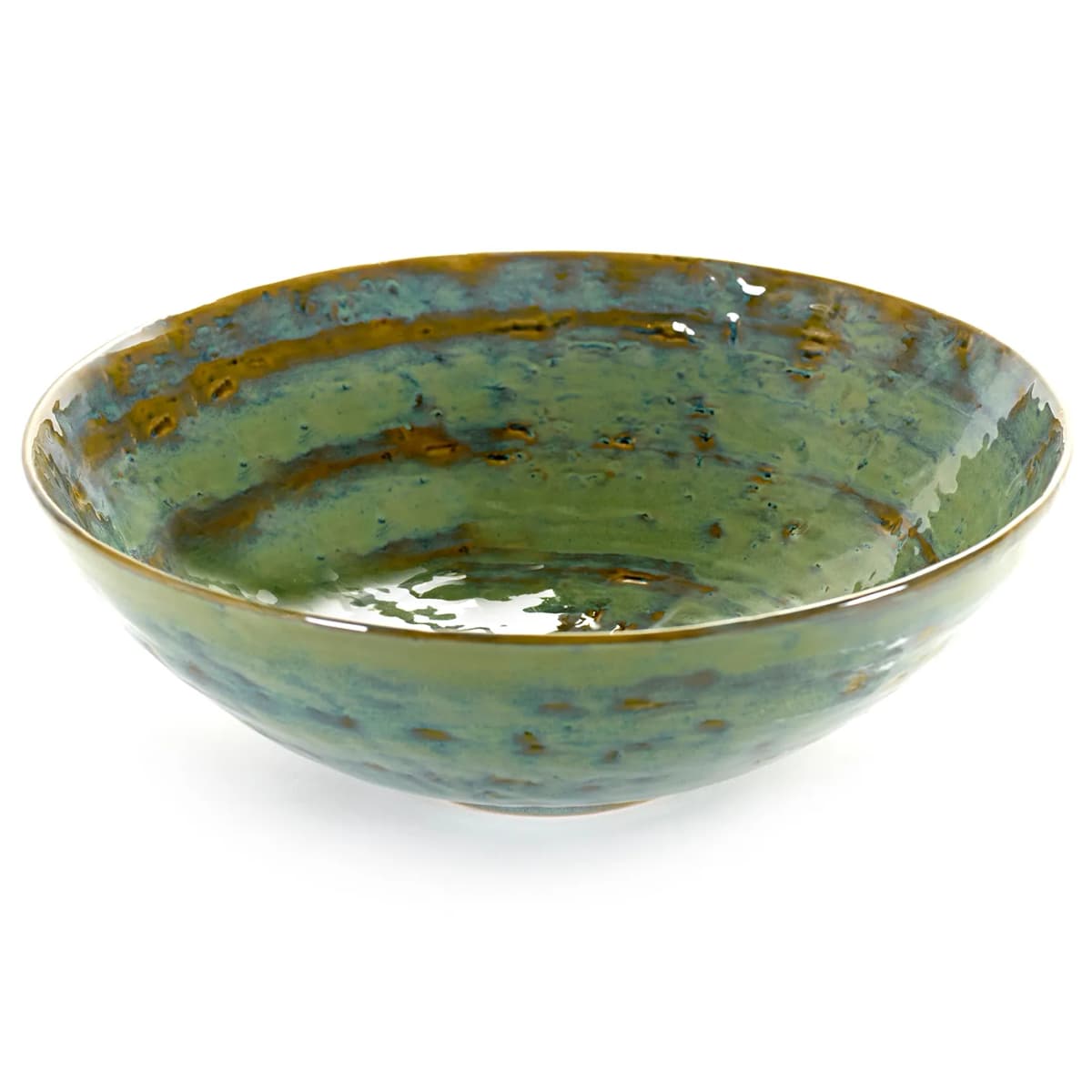 Pure salatskål 32 cm, Sea green