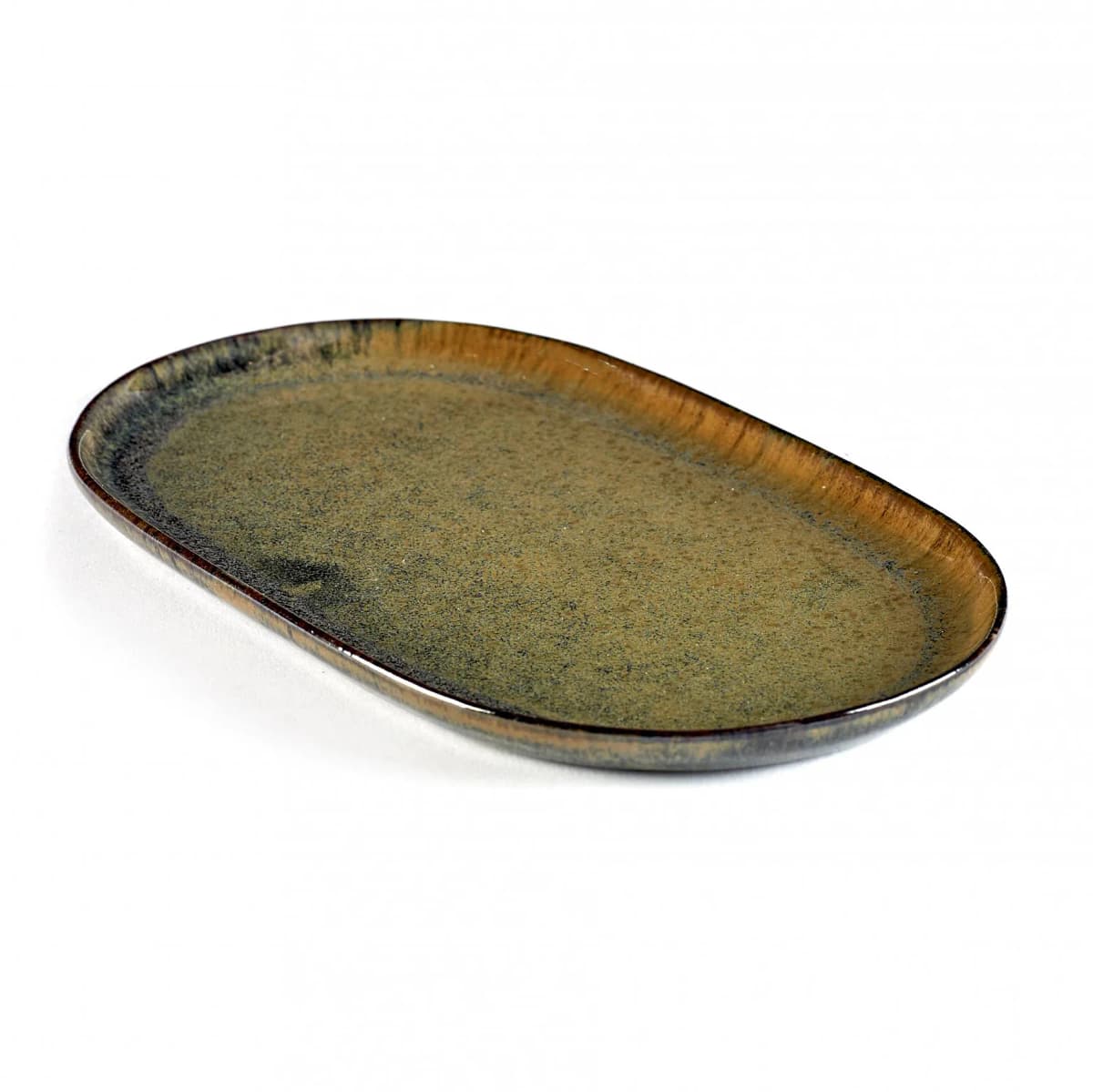 Surface tapastallerken 15x25 cm, Indi grey