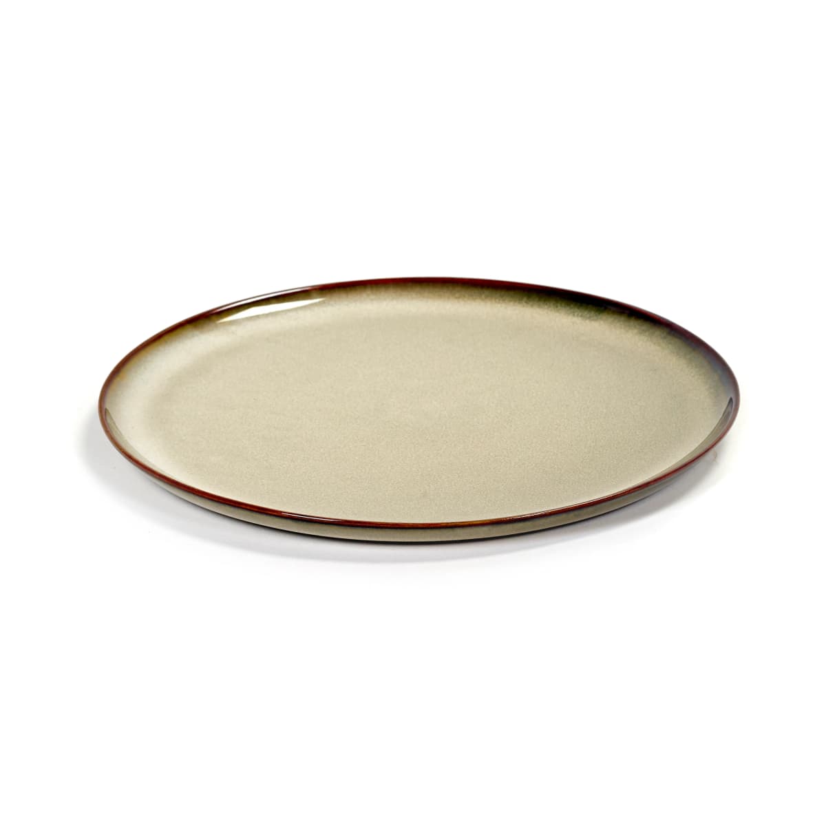 Terres de Rêves asjett 22 cm, Misty grey