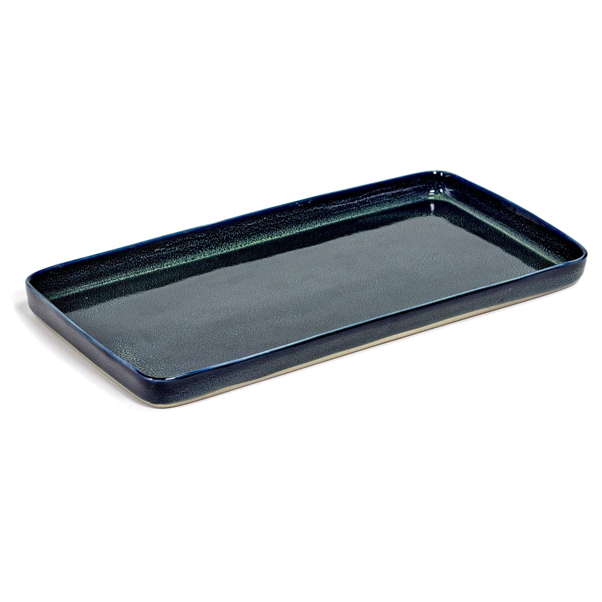 Terres de Rêves tallerken 18x37 cm, Dark blue