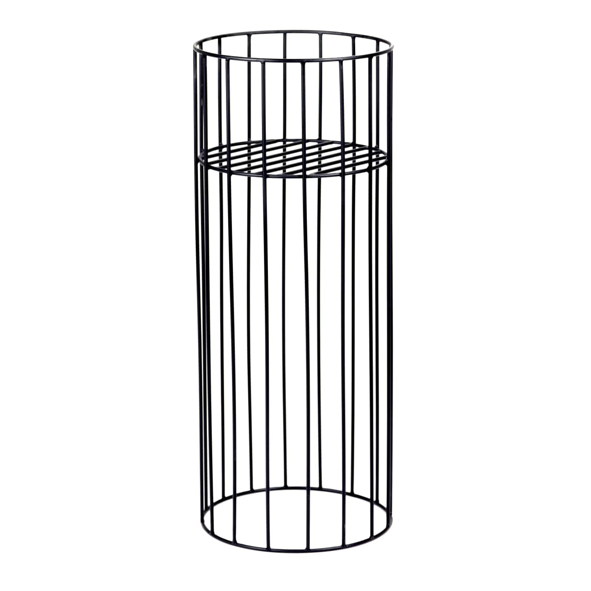Vasaro pidestall h75cm Ø30 cm, Svart