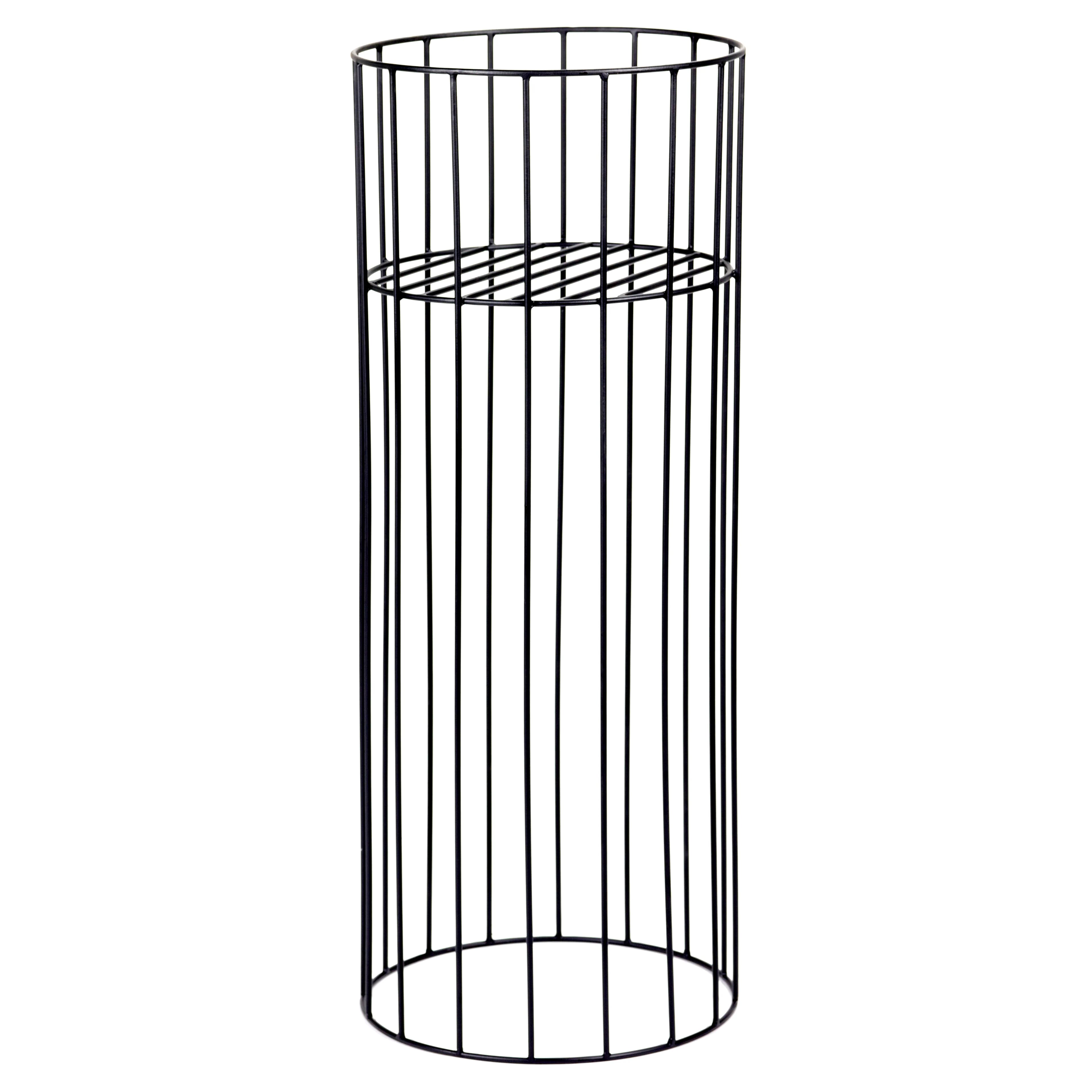 Vasaro pidestall h90 cm Ø35 cm, Svart