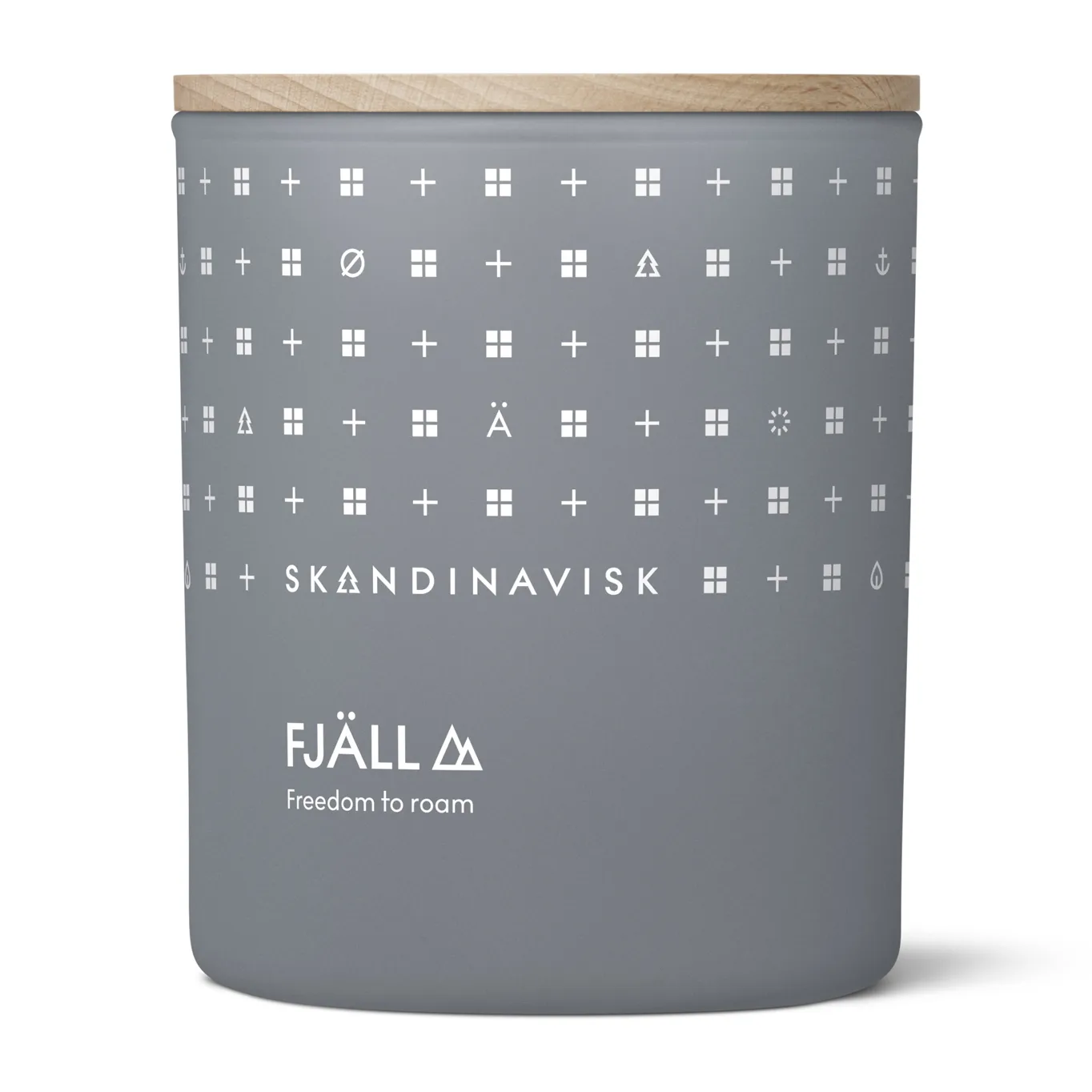 Fjäll duftlys med lokk, 200 g