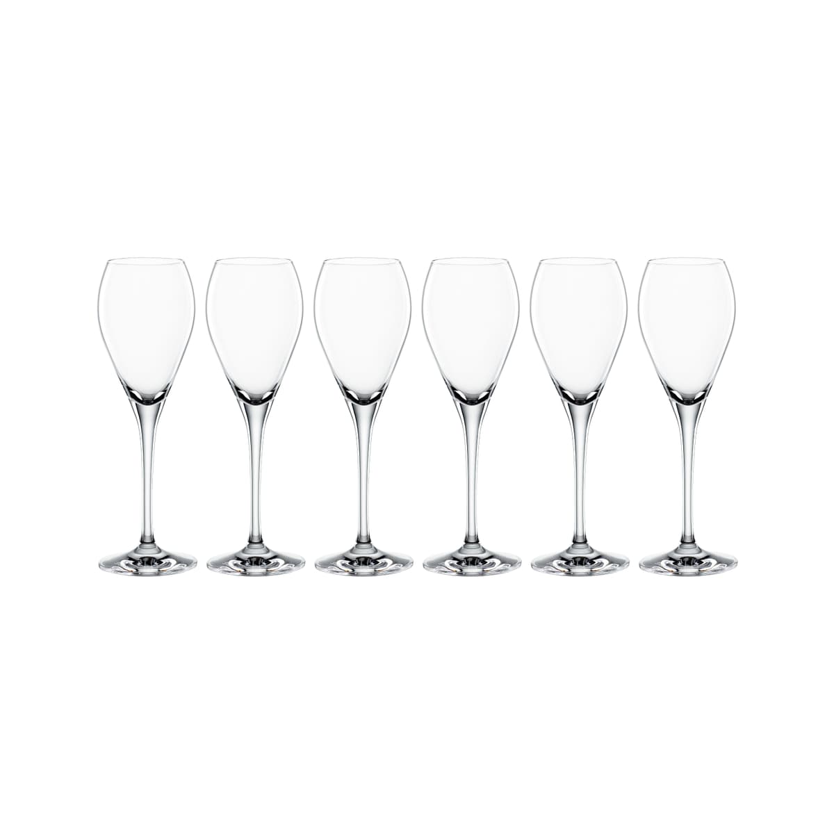 Party Champagneglass, 6-stk., Klar