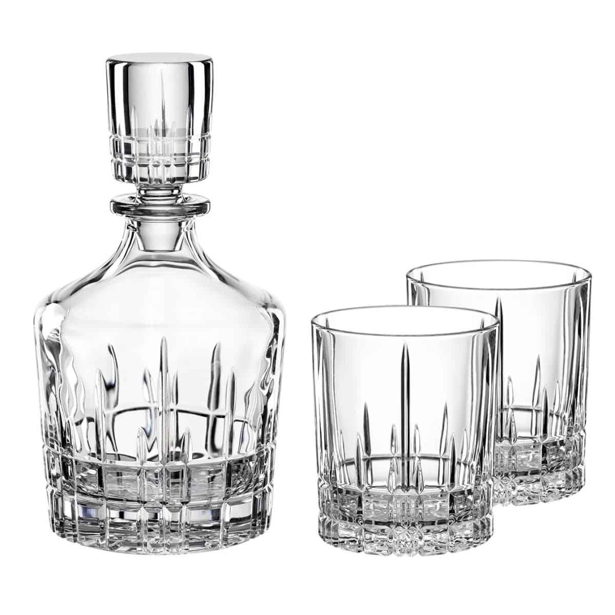 Perfect Serve whiskeysett 3 deler, Klar