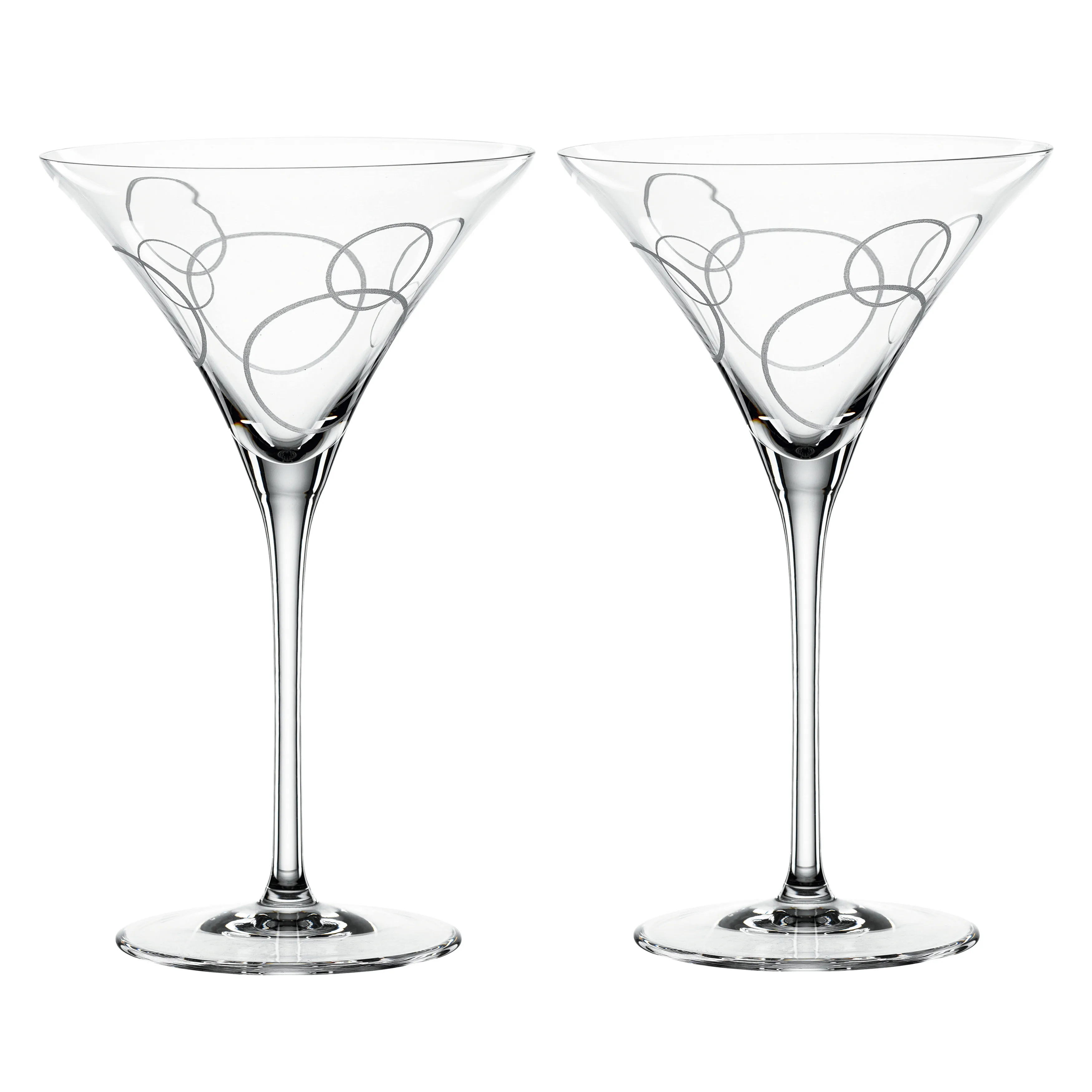 Signature cocktailglass 22 cl 2-pakning, Circles