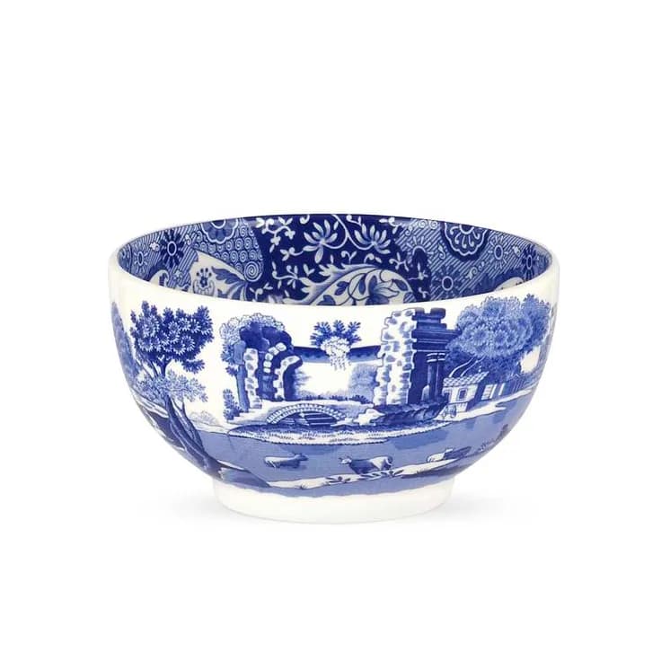 Blue Italian dyp skål, Ø 11 cm