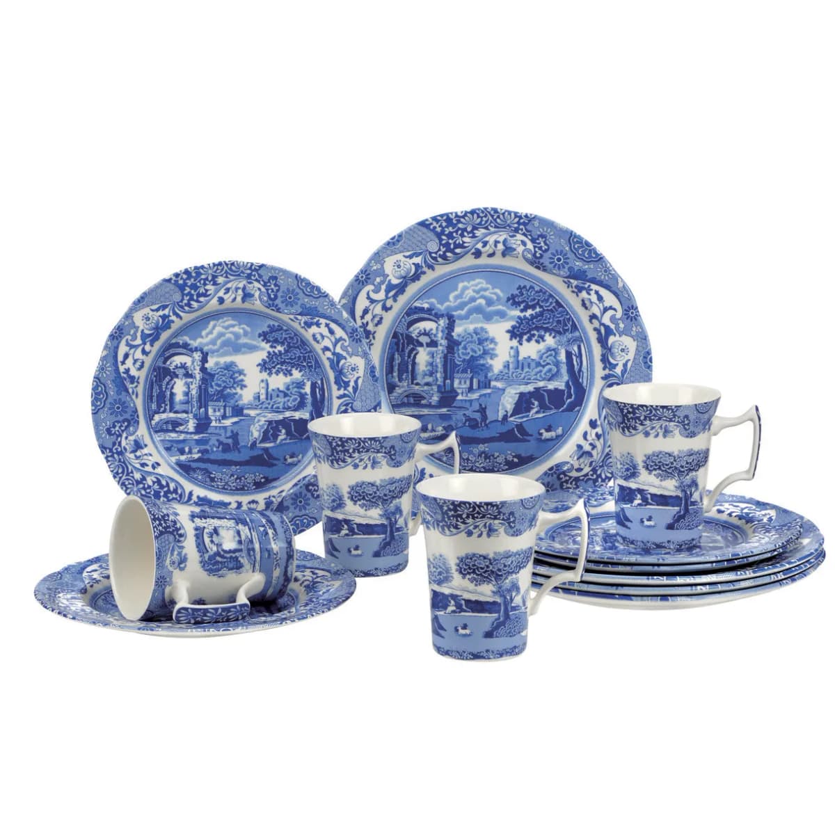 Blue Italian startsett, 12 deler