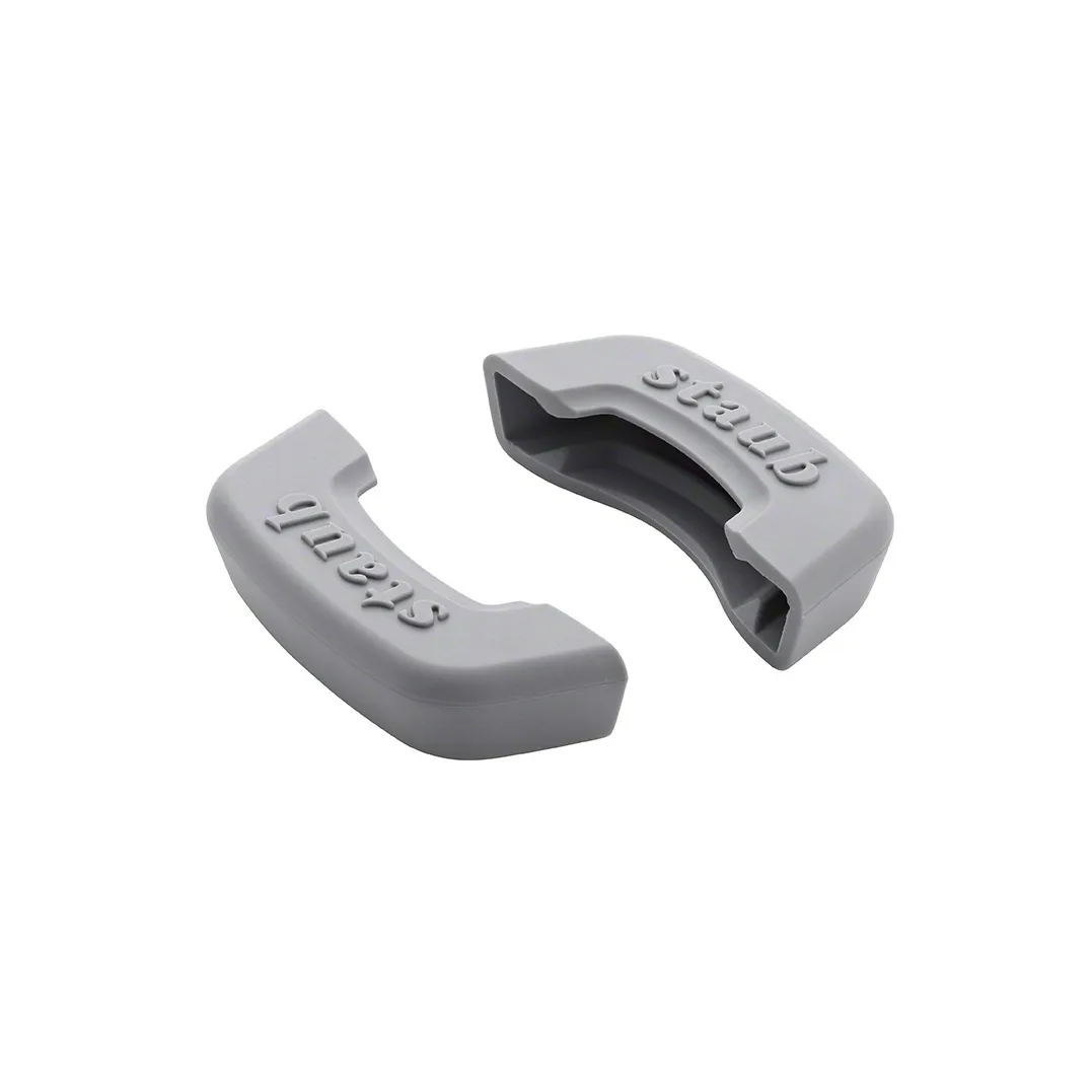 Staub silikonhank til grytor 2-stk., grå