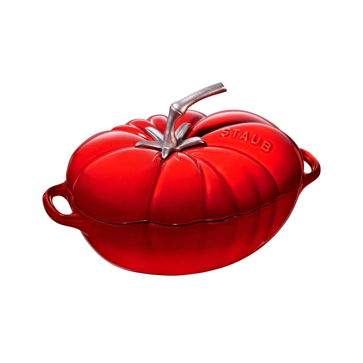 Staub tomatgryte av støpejern 2,9 l, rød