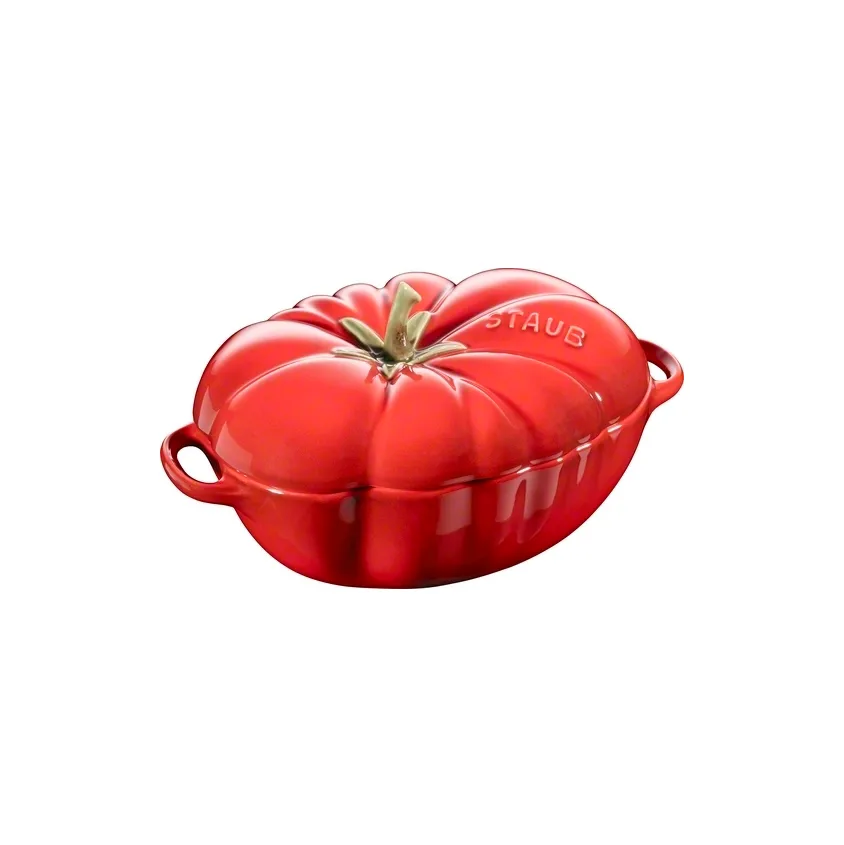 Staub tomatgryte i keramikk 0,5 l, rød