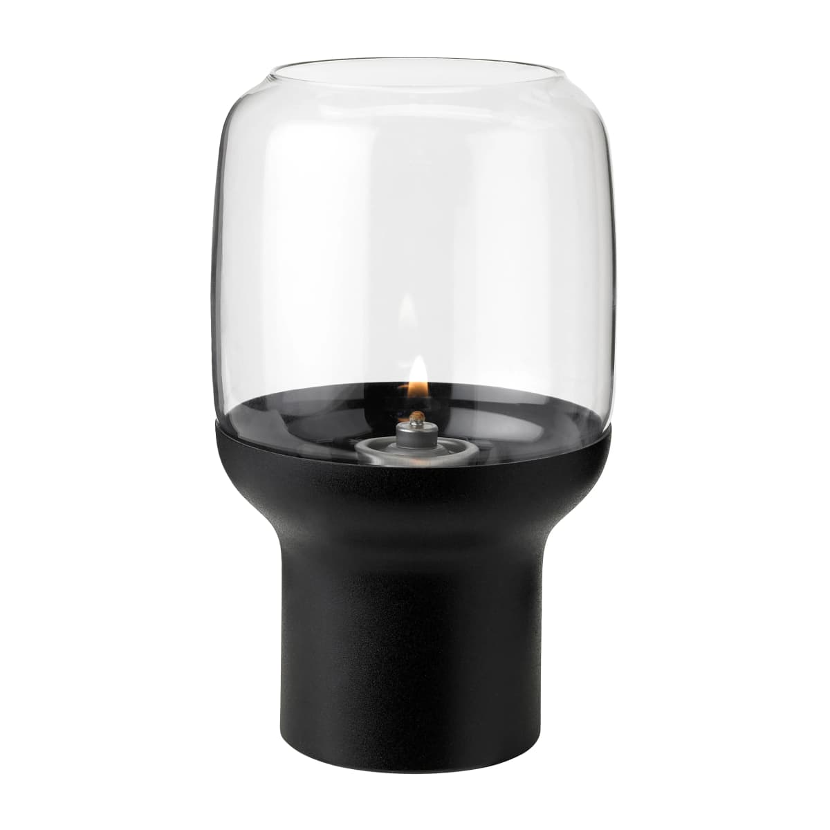 Hoop hurricane lyslykt Ø 10 cm, Sort