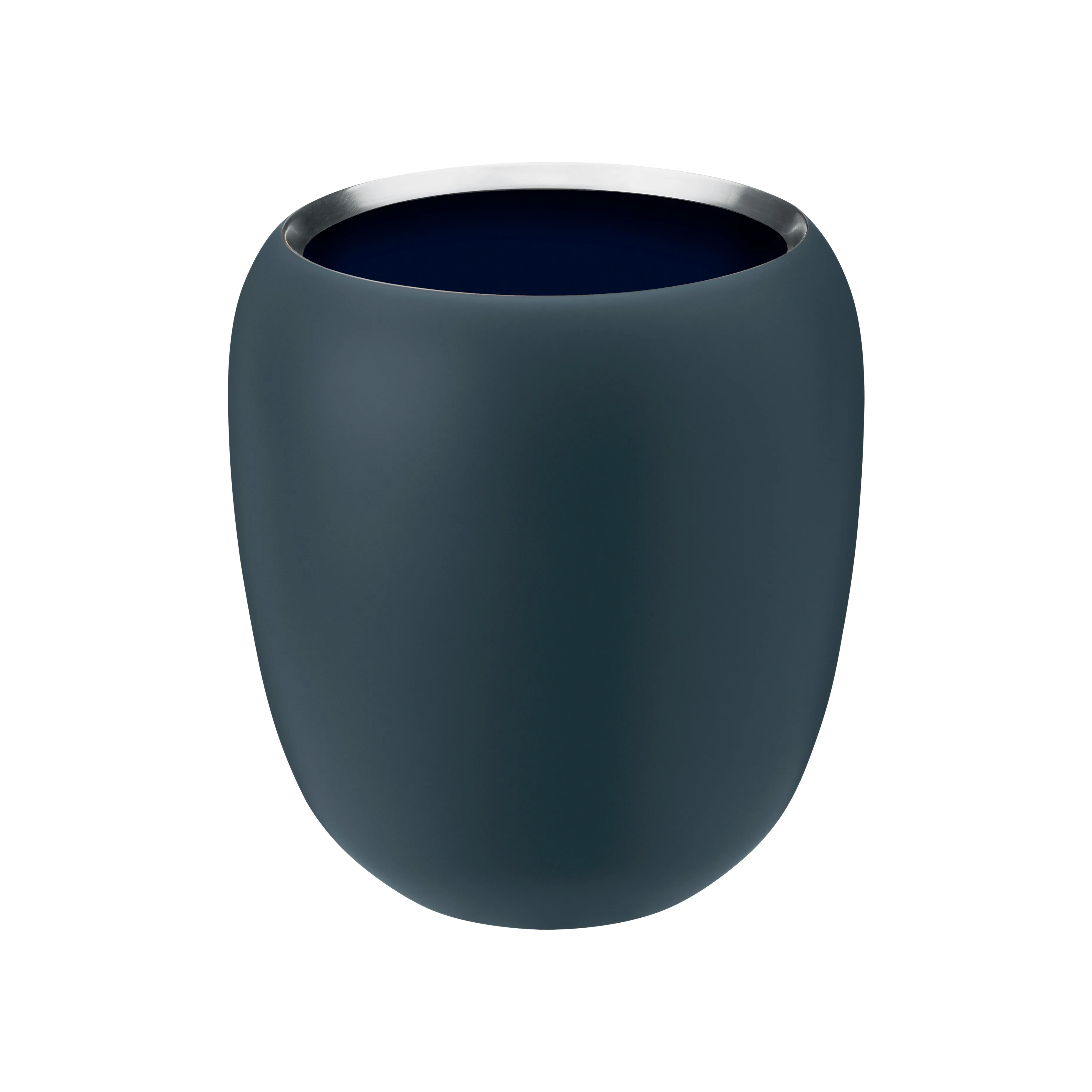 Ora vase 17 cm, Dusty blue-midnight blue