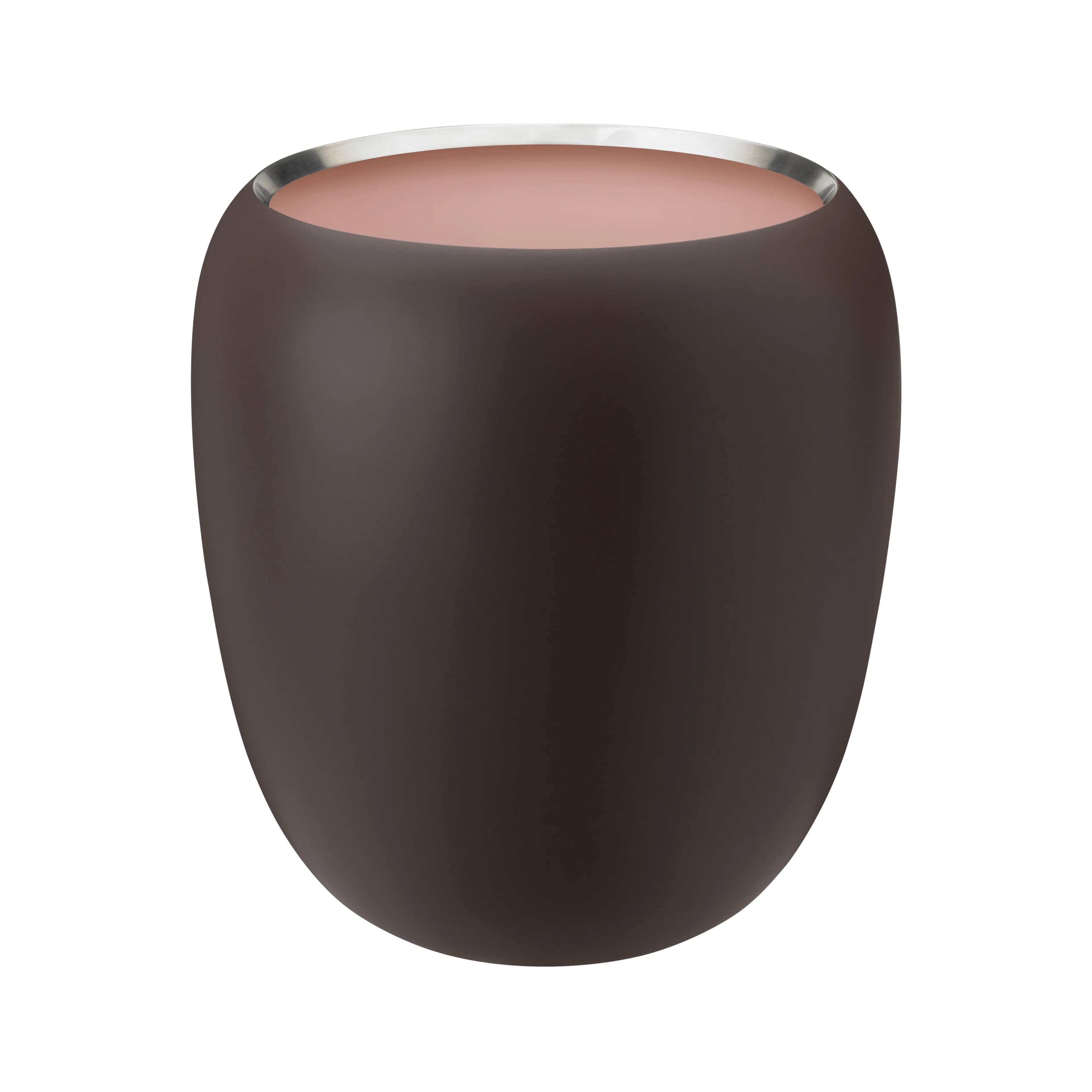 Ora vase 20 cm, Dark powder-powder