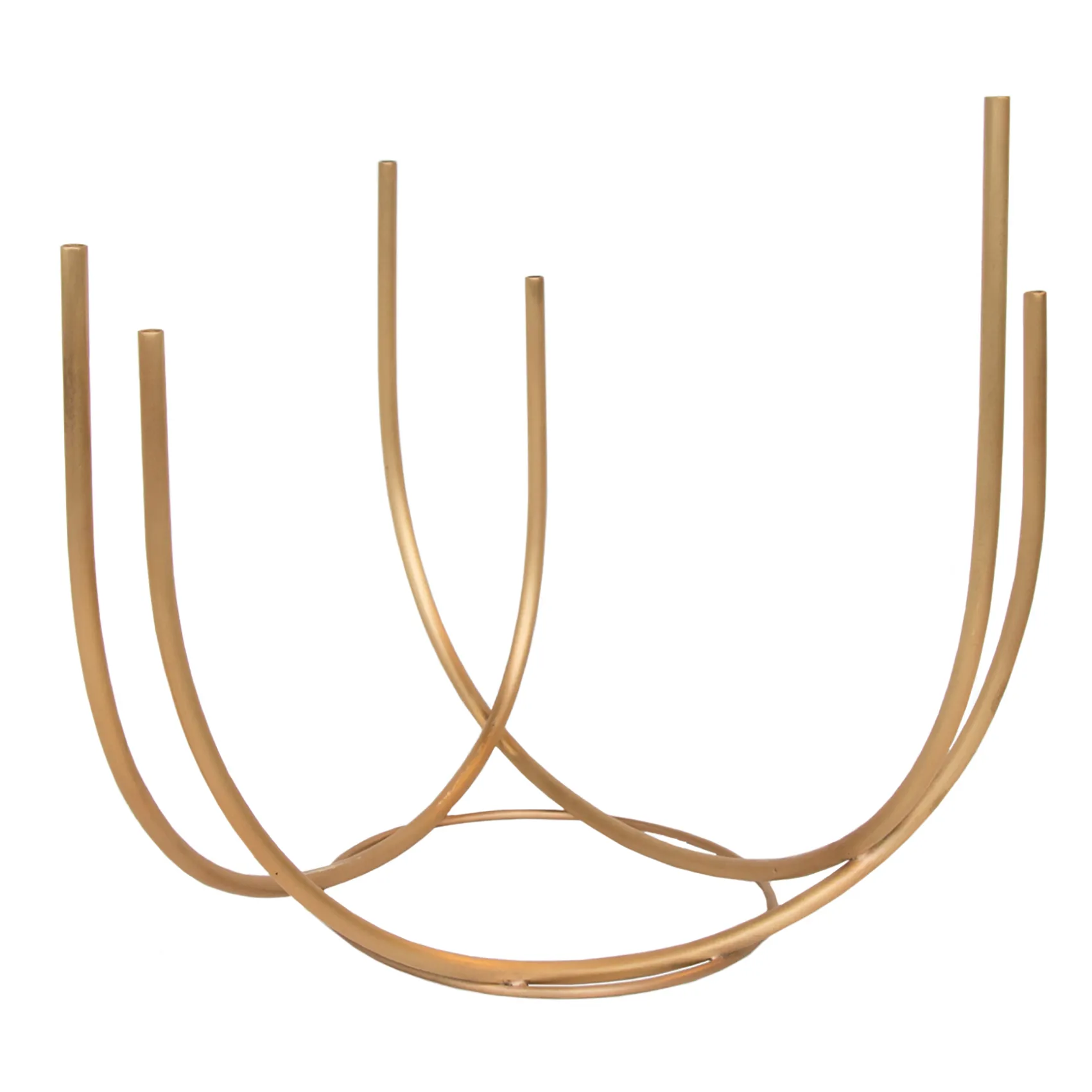 Tube vase 35 cm, Messing