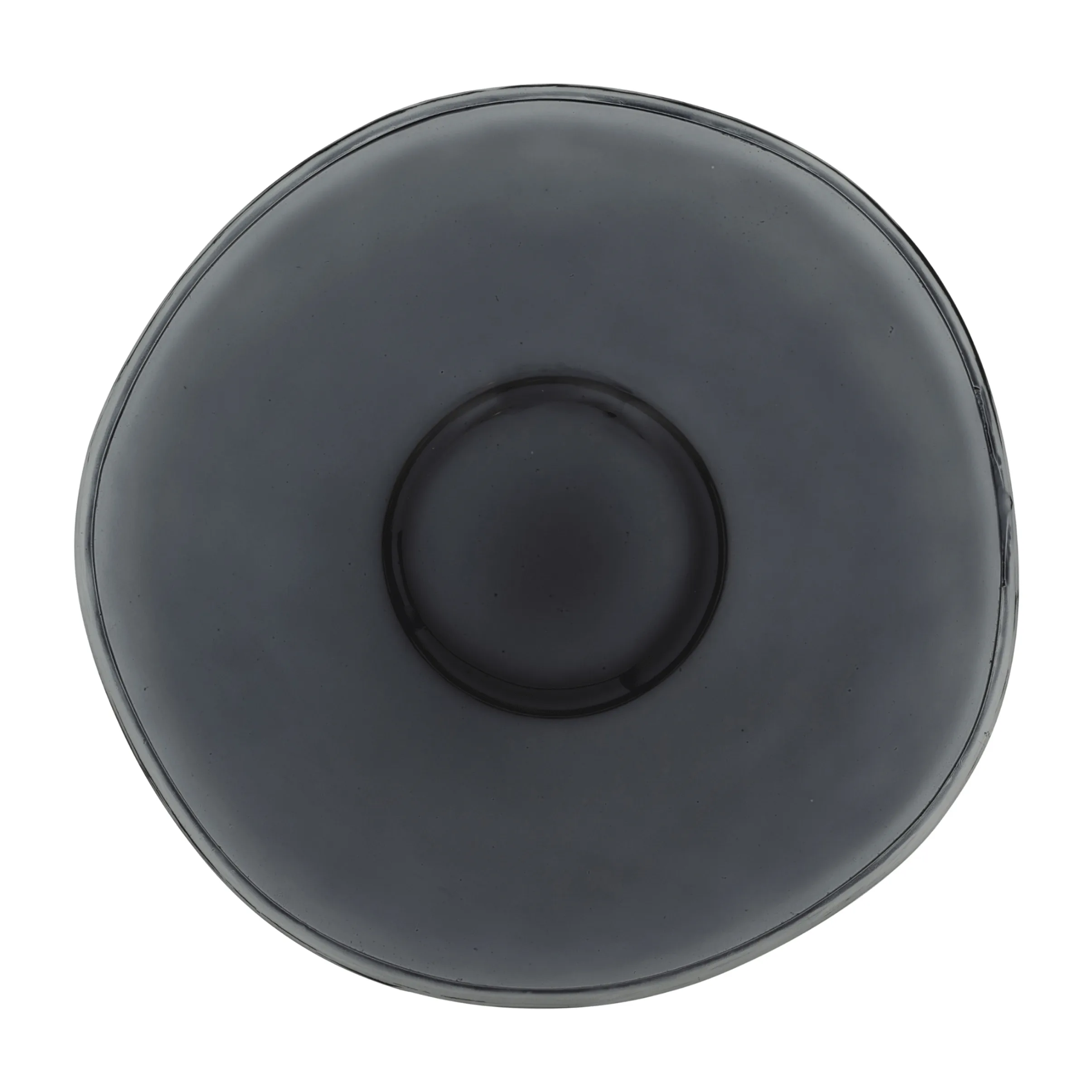 UNC tallerken gjenvunnet glass Ø 23 cm, Ebony