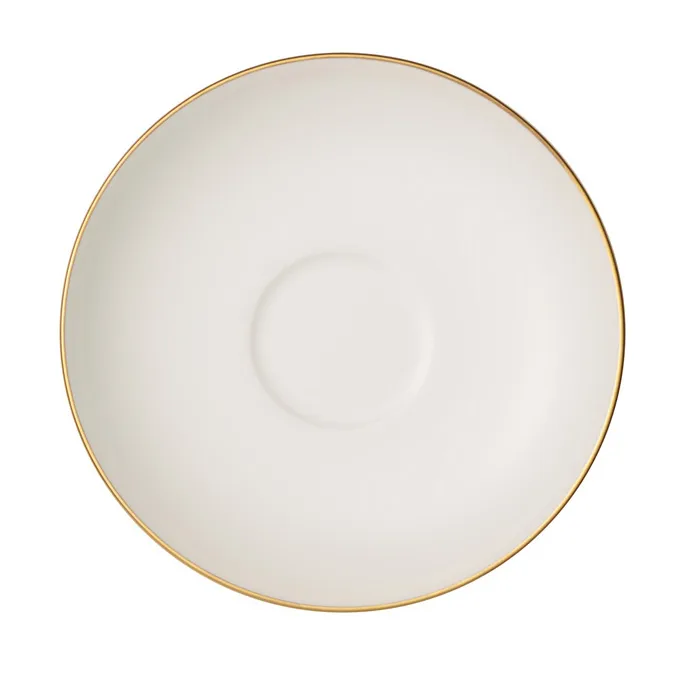 Anmut Gold espressoskål, Hvit 12 cm