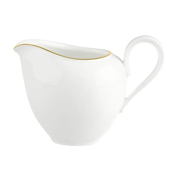 Anmut Gold fløtemugge 20 cl, Hvit