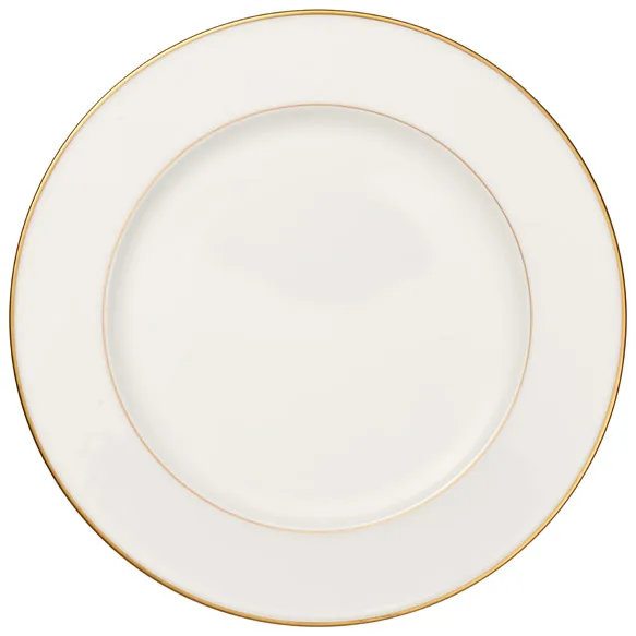 Anmut Gold serveringsfat Ø33,5 cm, Hvit