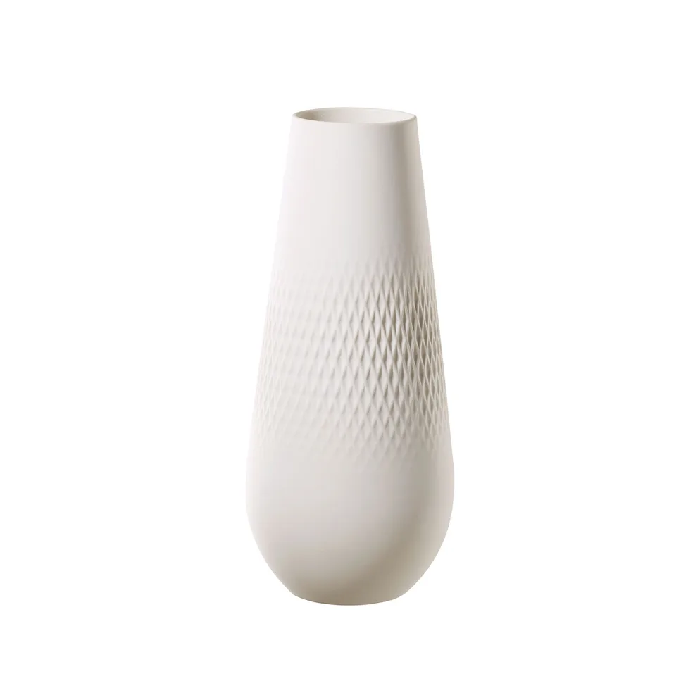 Collier Blanc Carre vase, høy