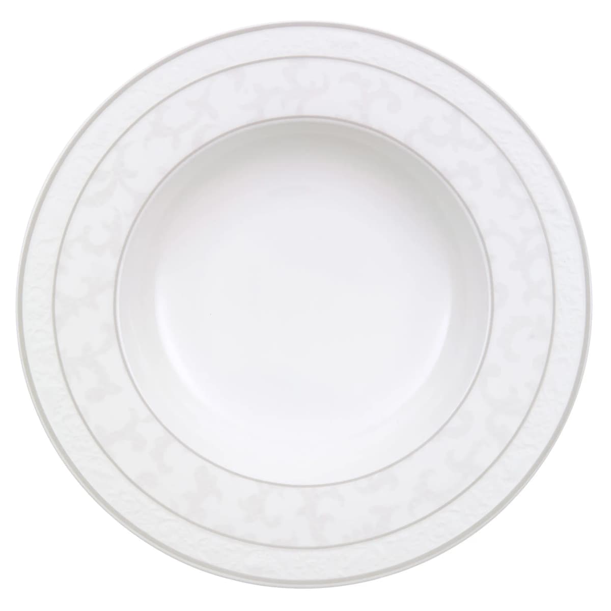 Gray Pearl dyp tallerken, 24 cm